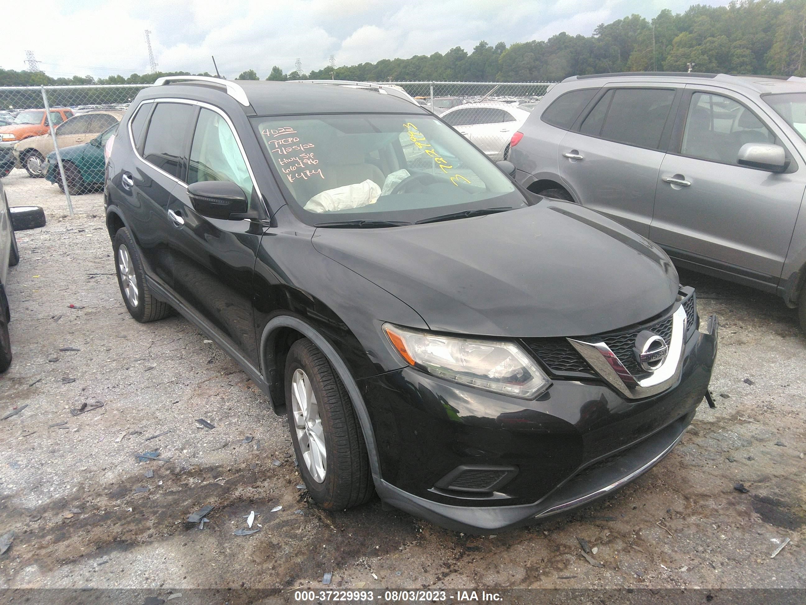 NISSAN ROGUE 2016 knmat2mtxgp644022