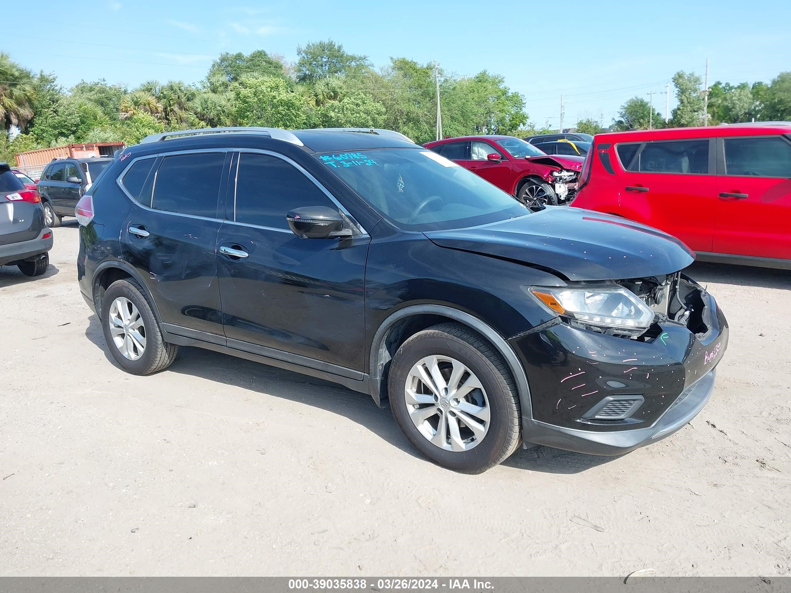 NISSAN ROGUE 2016 knmat2mtxgp690904