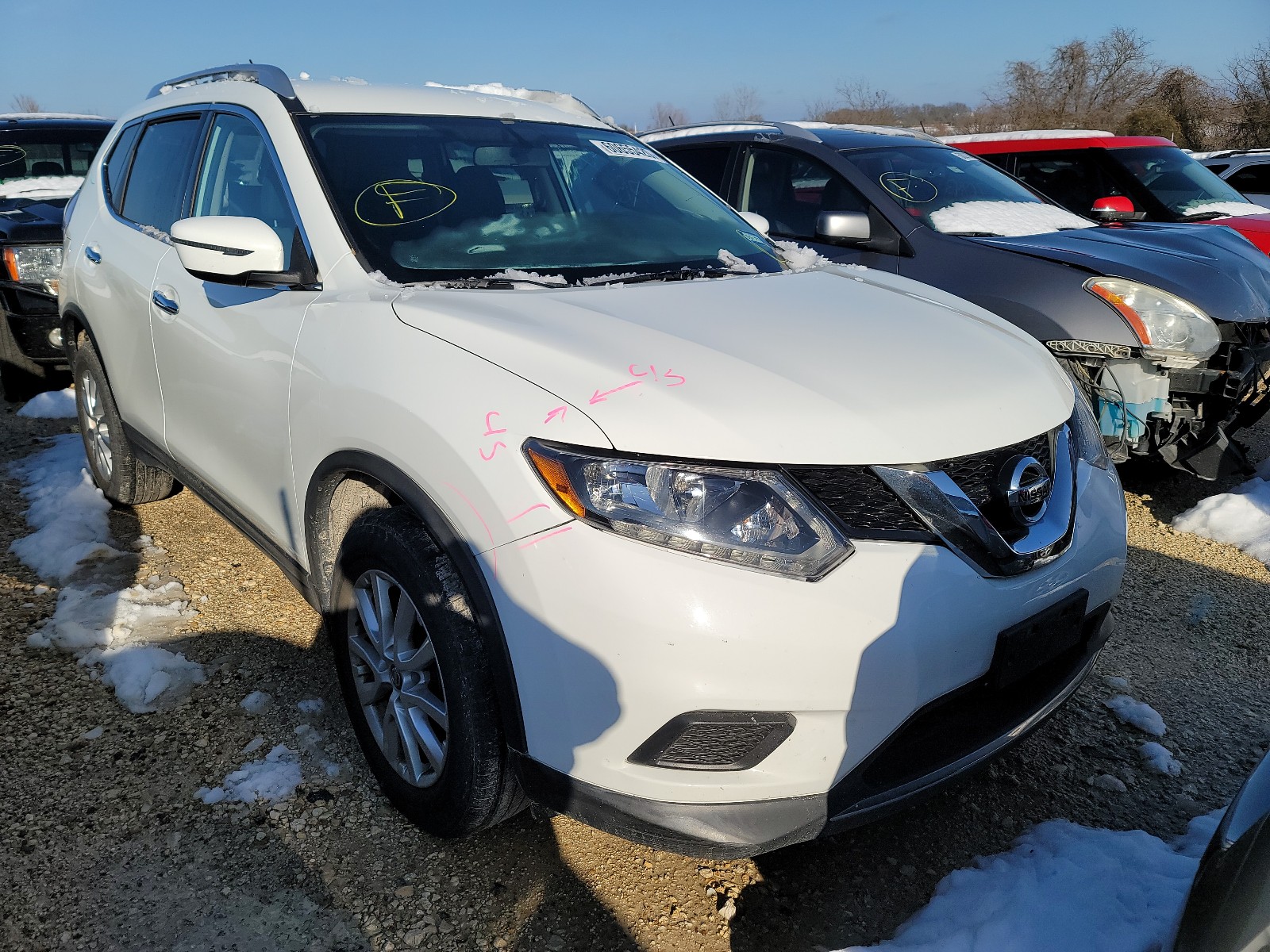 NISSAN ROGUE S 2016 knmat2mv0gp726827