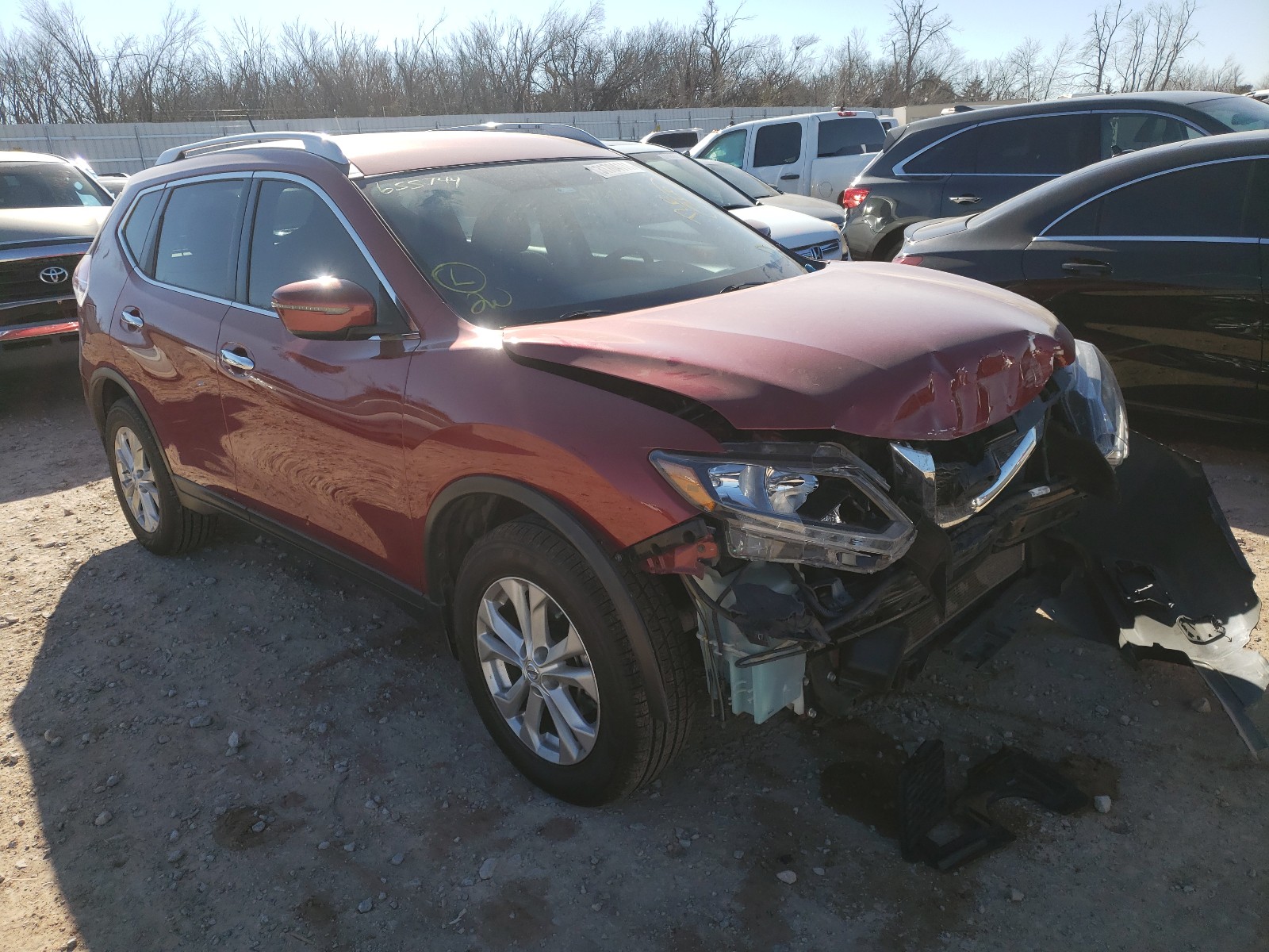 NISSAN ROGUE S 2016 knmat2mv2gp655744