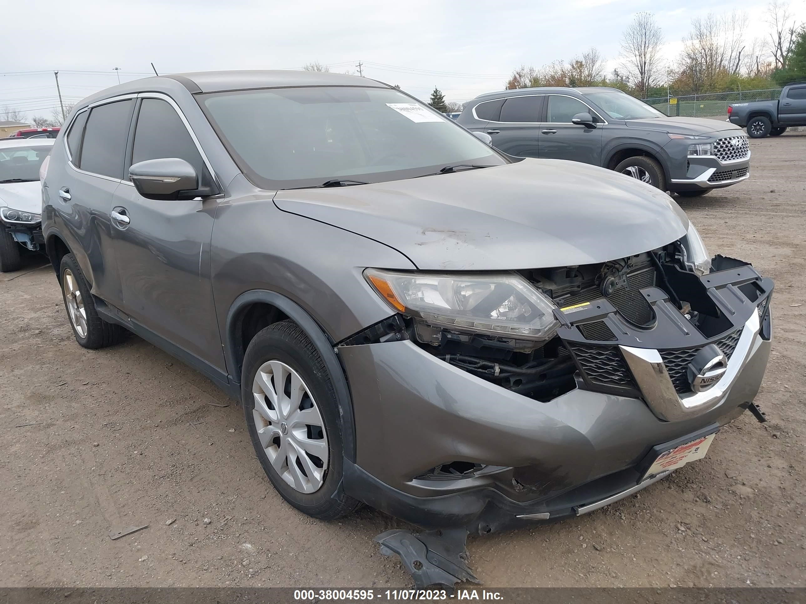 NISSAN ROGUE 2015 knmat2mv3fp585105