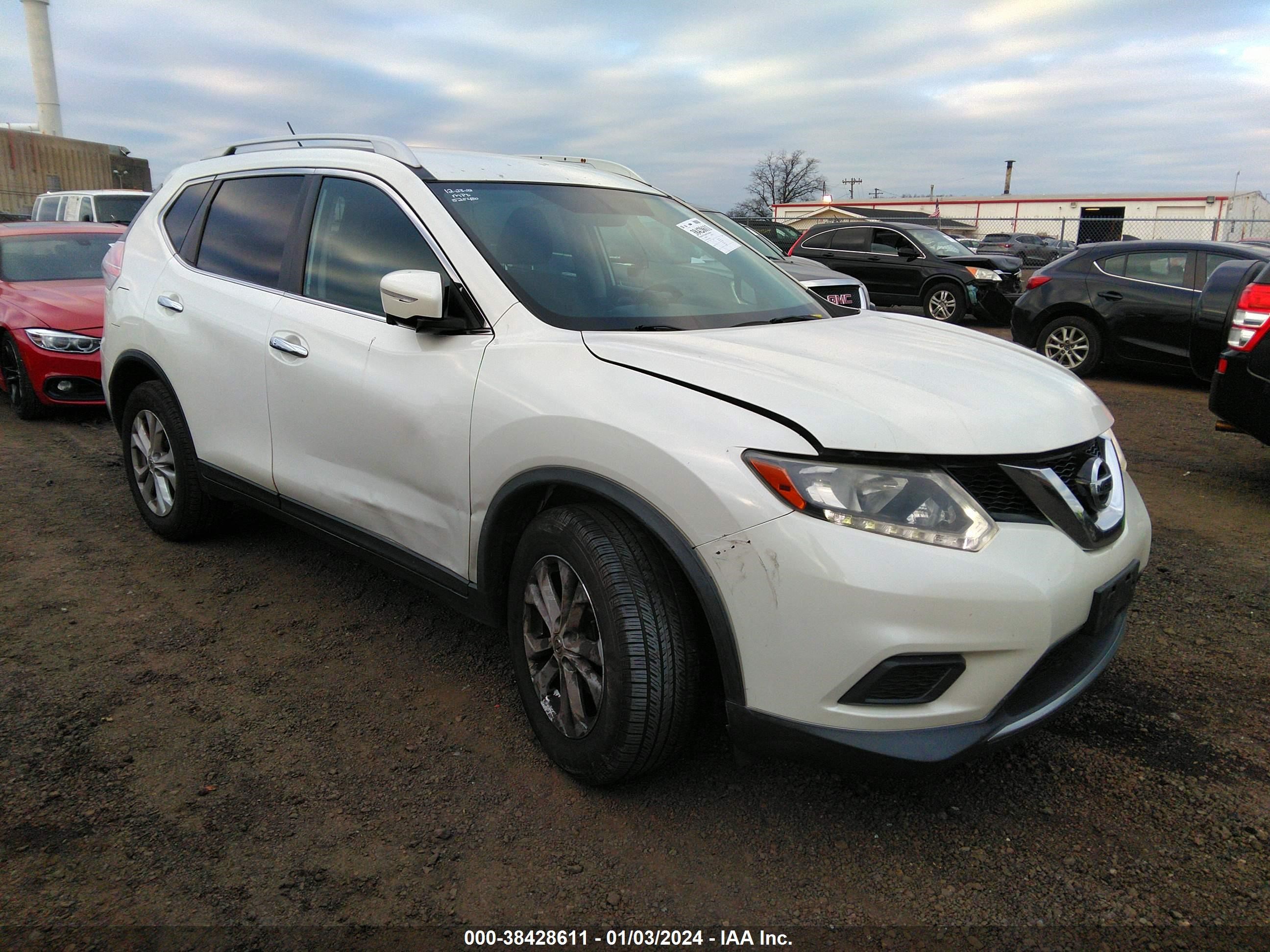 NISSAN ROGUE 2015 knmat2mv4fp525480