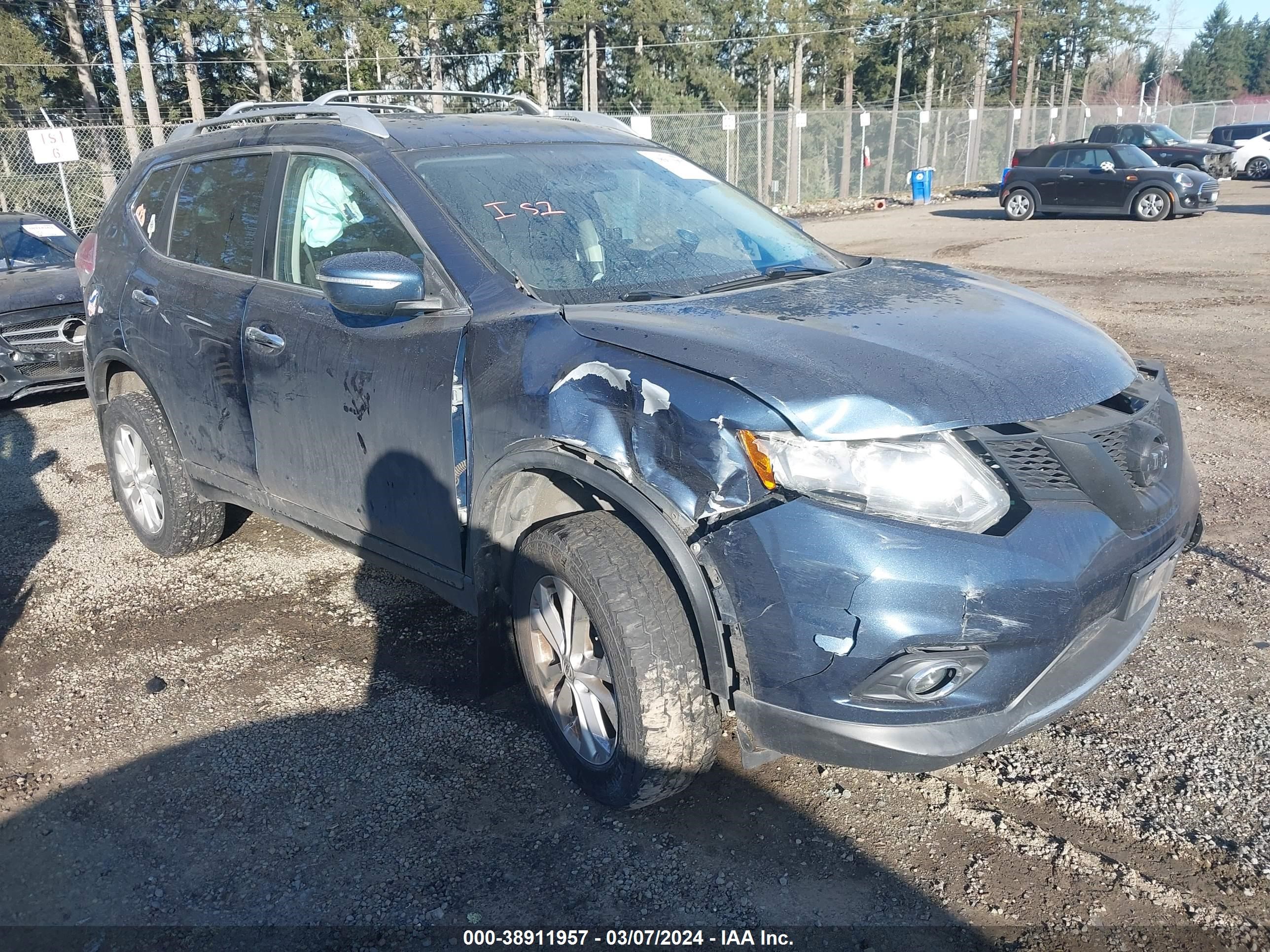 NISSAN ROGUE 2015 knmat2mv5fp513905