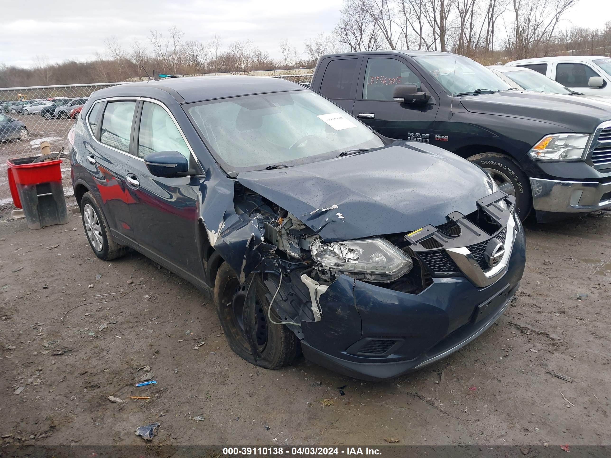 NISSAN ROGUE 2015 knmat2mv5fp521566