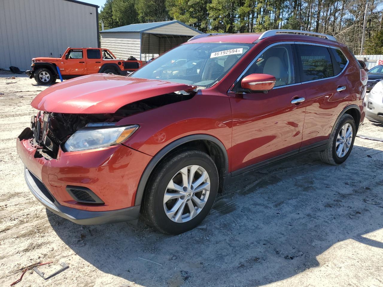 NISSAN ROGUE 2015 knmat2mv5fp530364