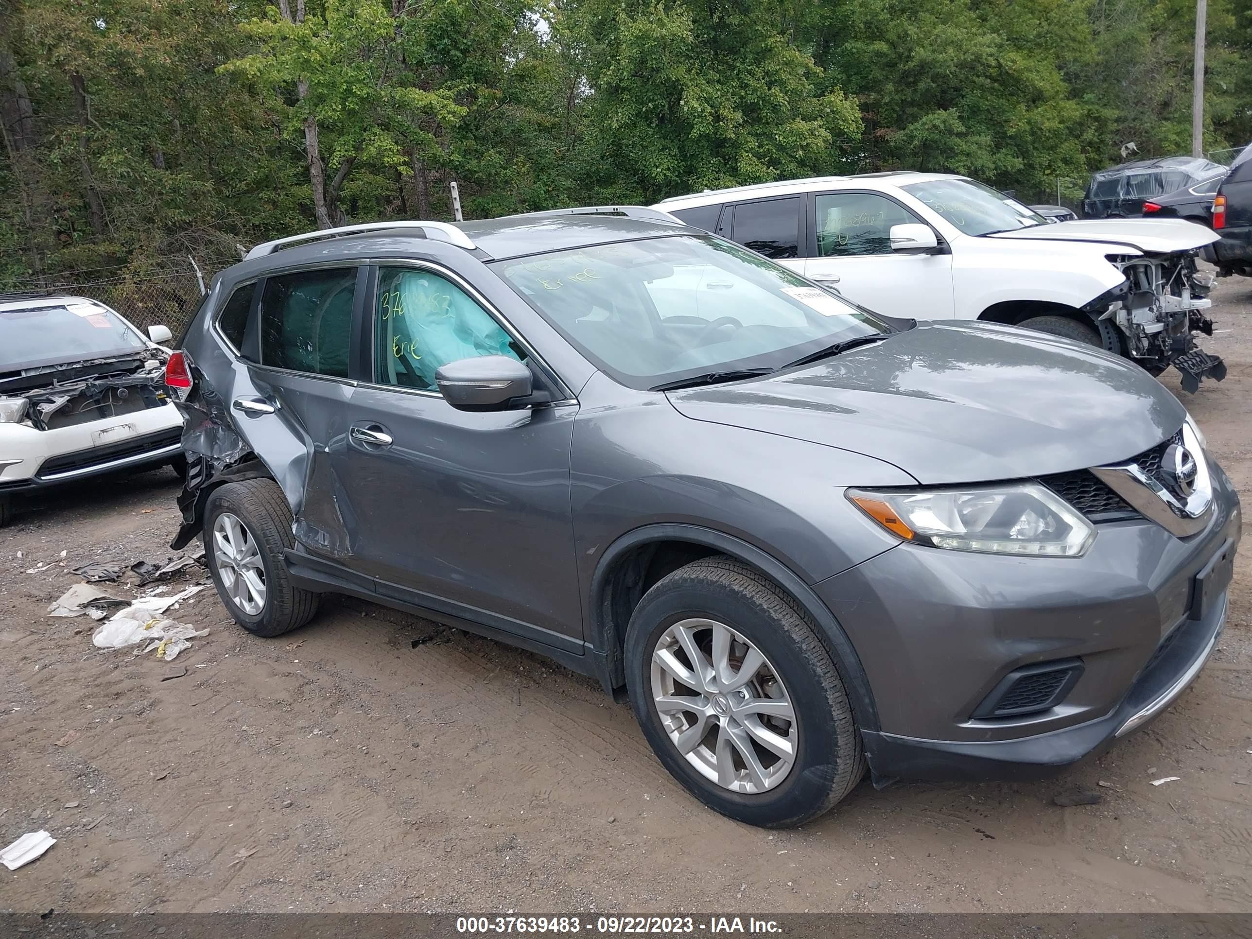 NISSAN ROGUE 2015 knmat2mv6fp573160