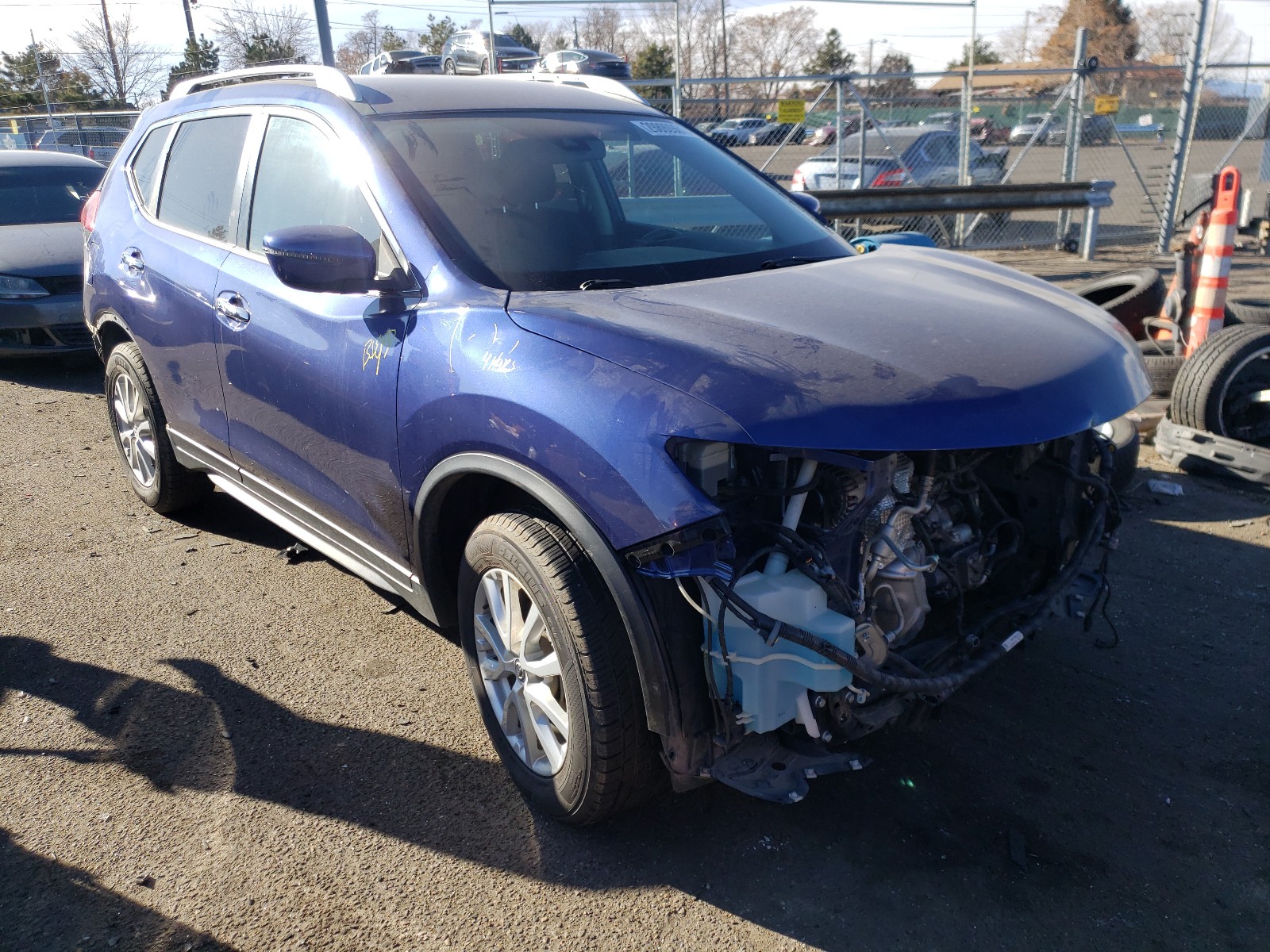 NISSAN ROGUE S 2019 knmat2mv7kp514158