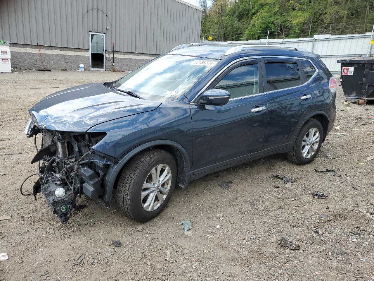 NISSAN ROGUE 2015 knmat2mv8fp554562