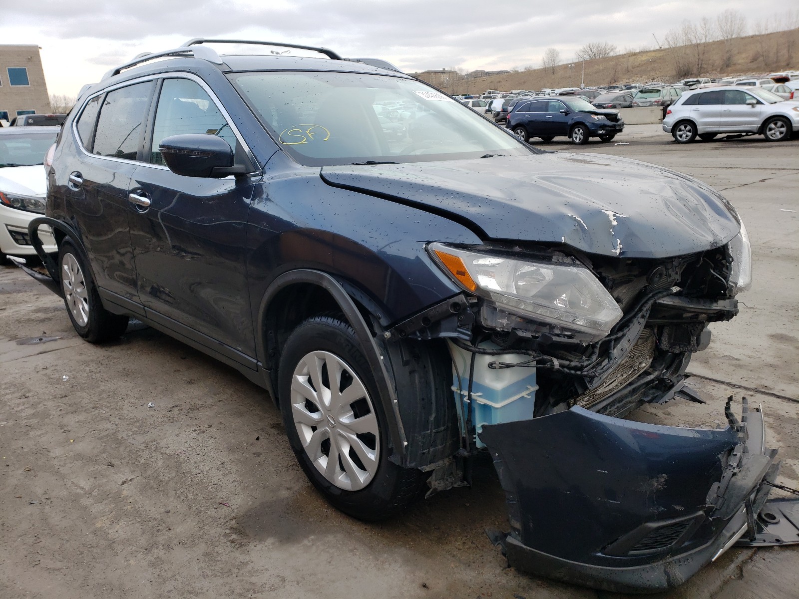 NISSAN ROGUE S 2016 knmat2mvxgp678124