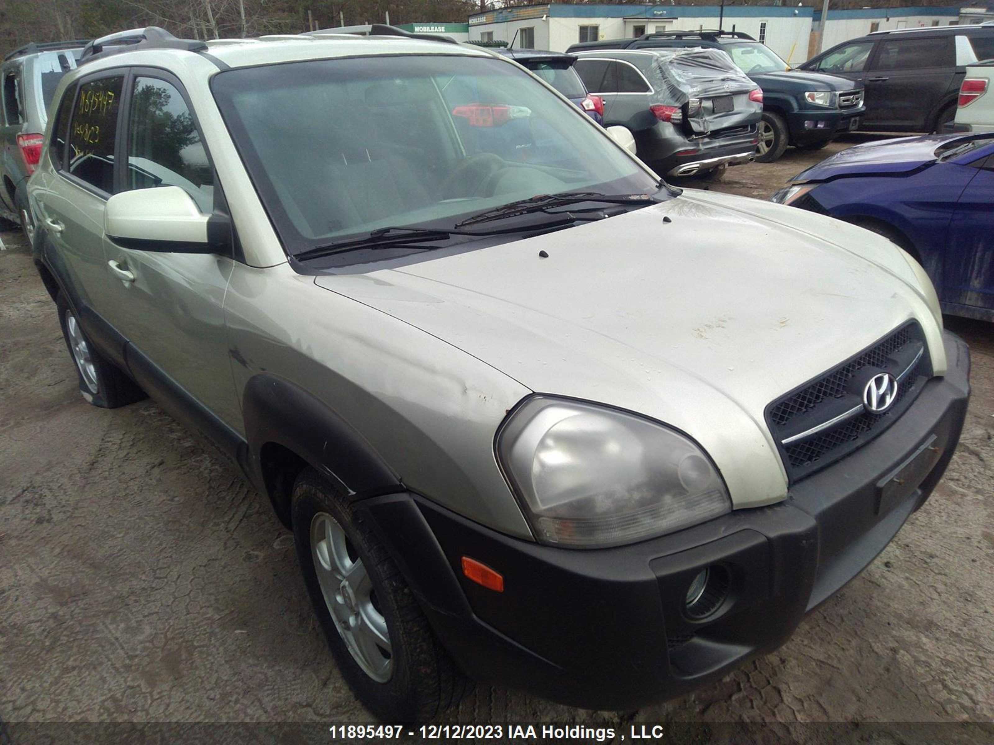 HYUNDAI TUCSON 2005 kw8jm72d15u163303