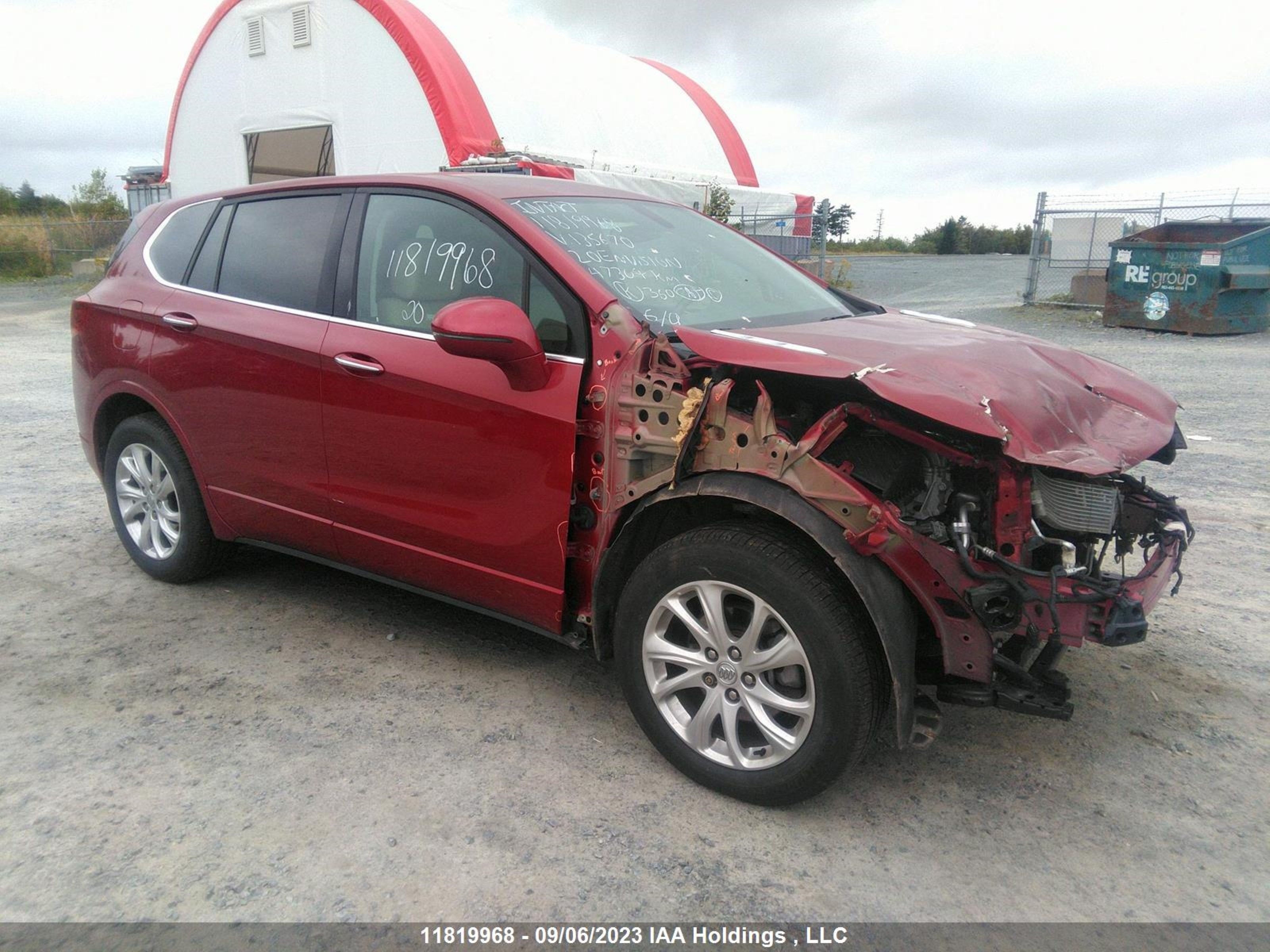 BUICK ENVISION 2020 lrbfx1sa9ld135670