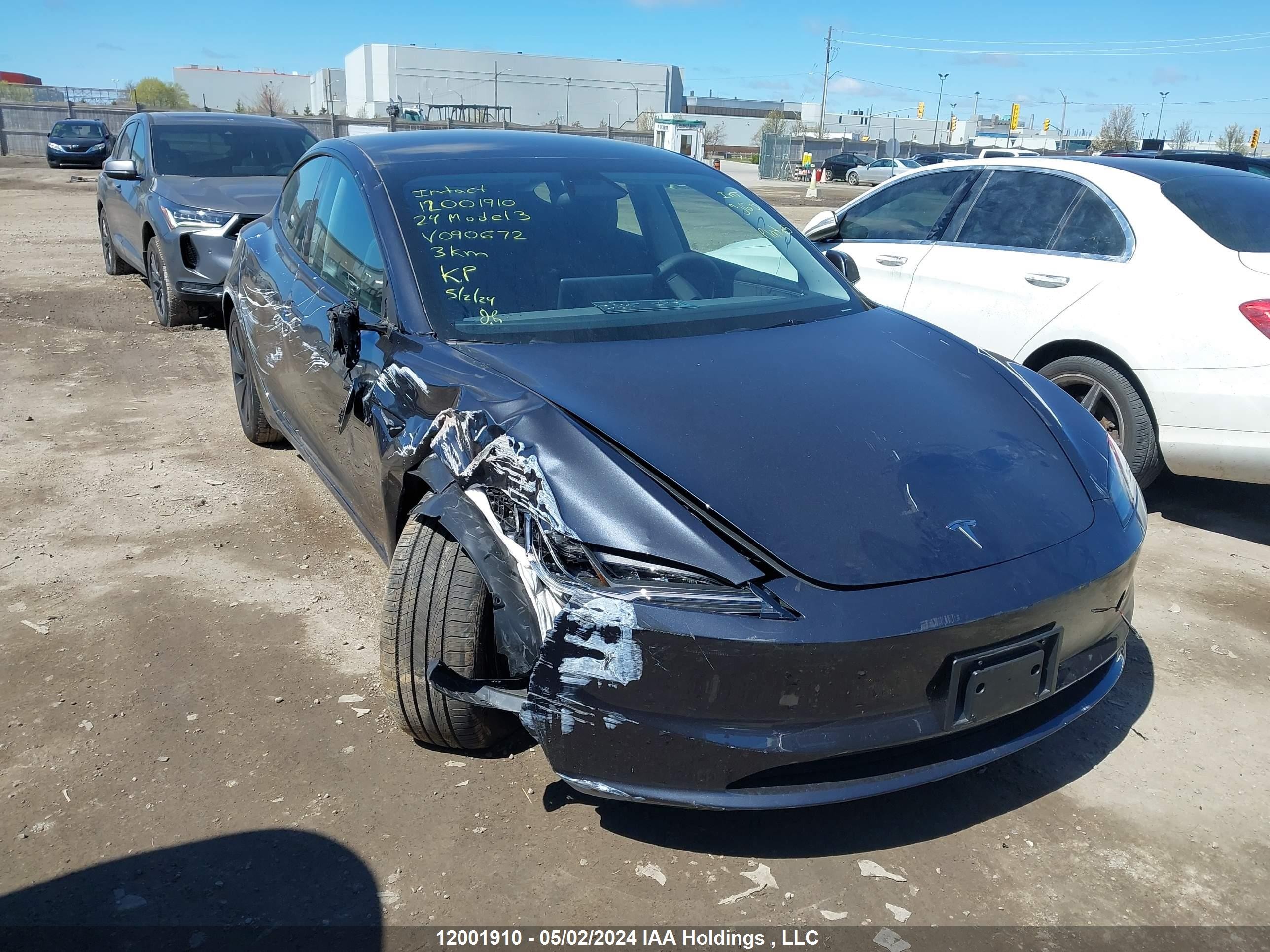 TESLA MODEL 3 2024 lrw3e7fa2rc090672