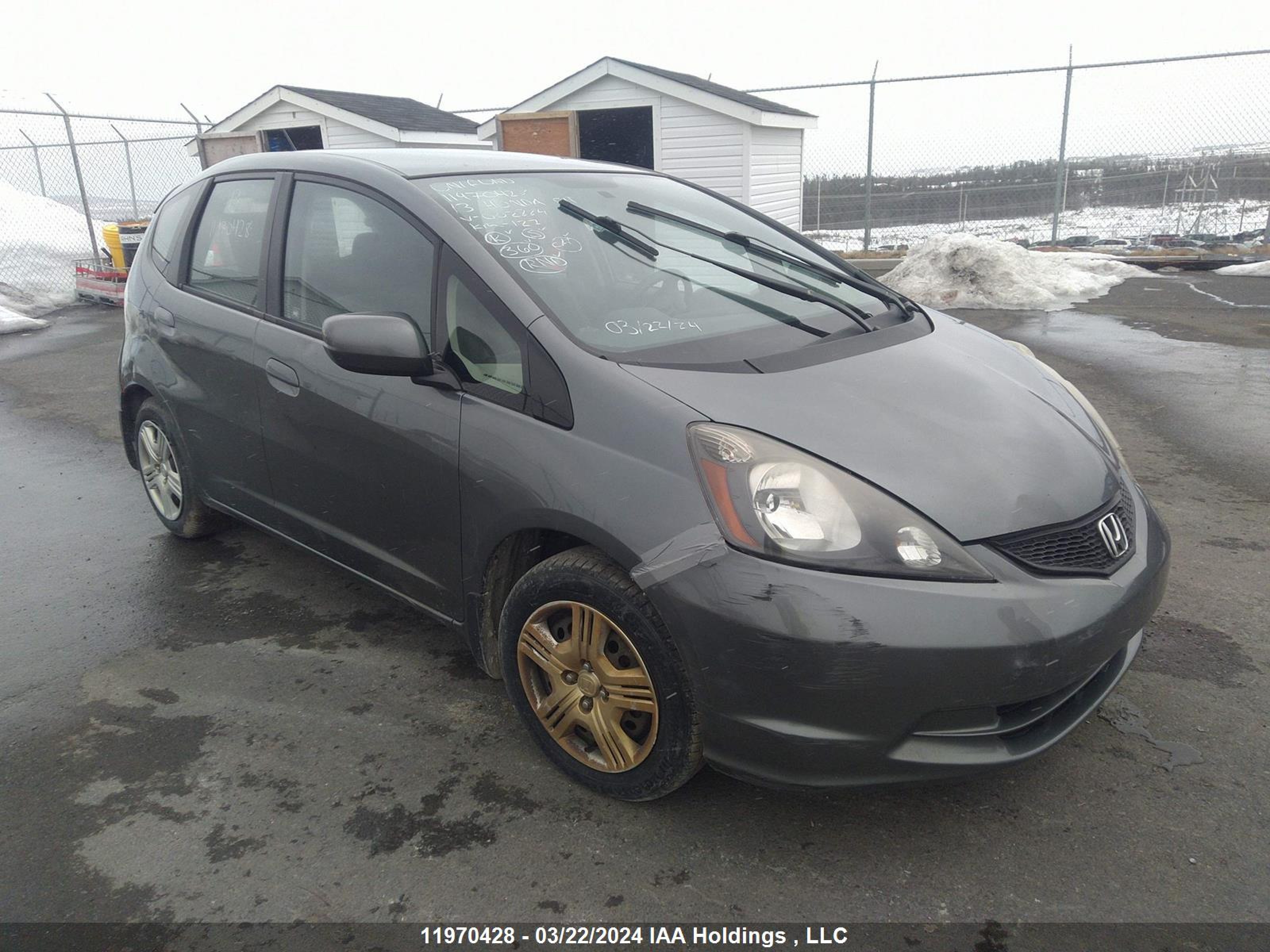 HONDA FIT 2013 lucge8g56d3002884