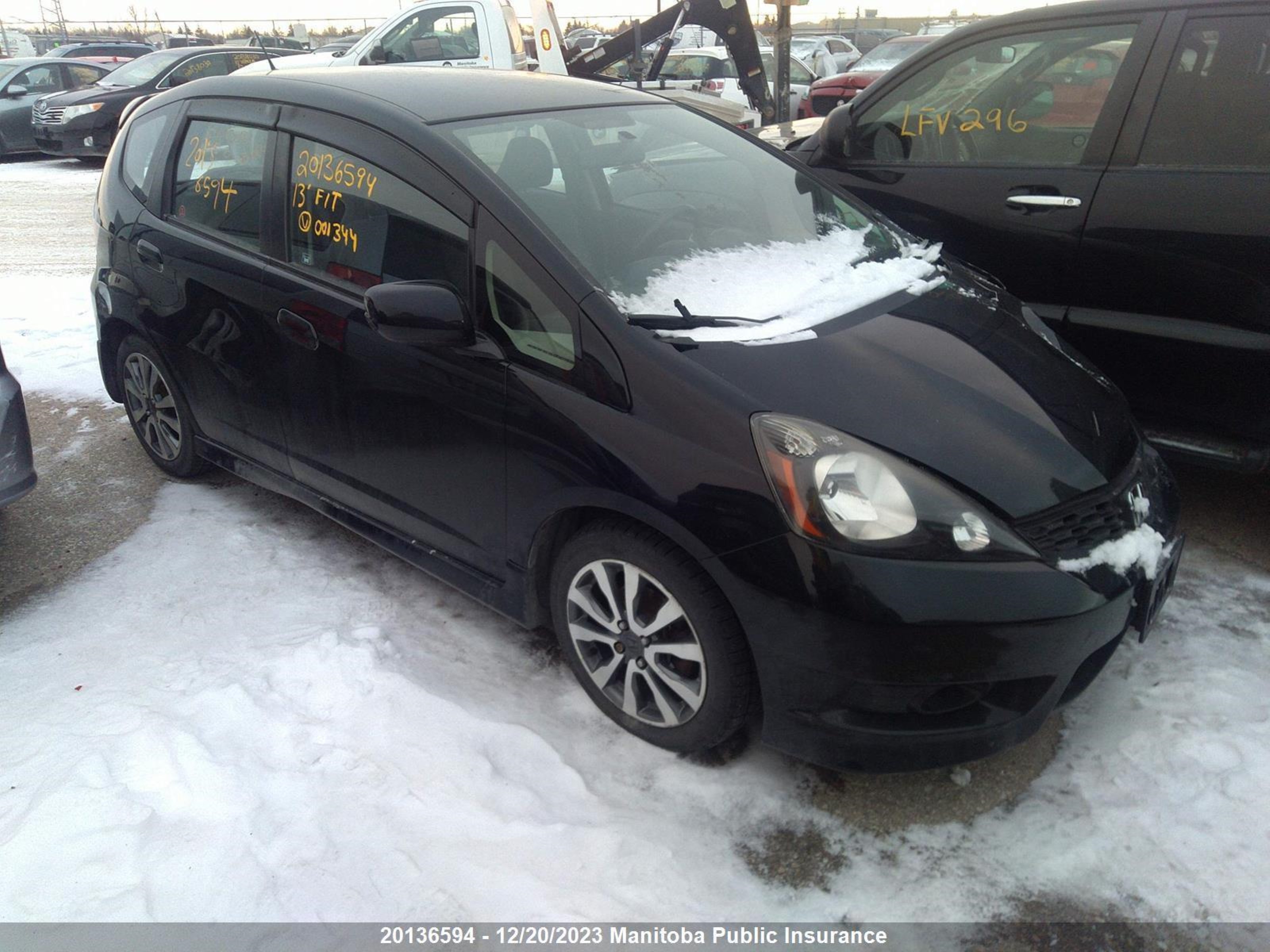 HONDA FIT 2013 lucge8h72d3001344