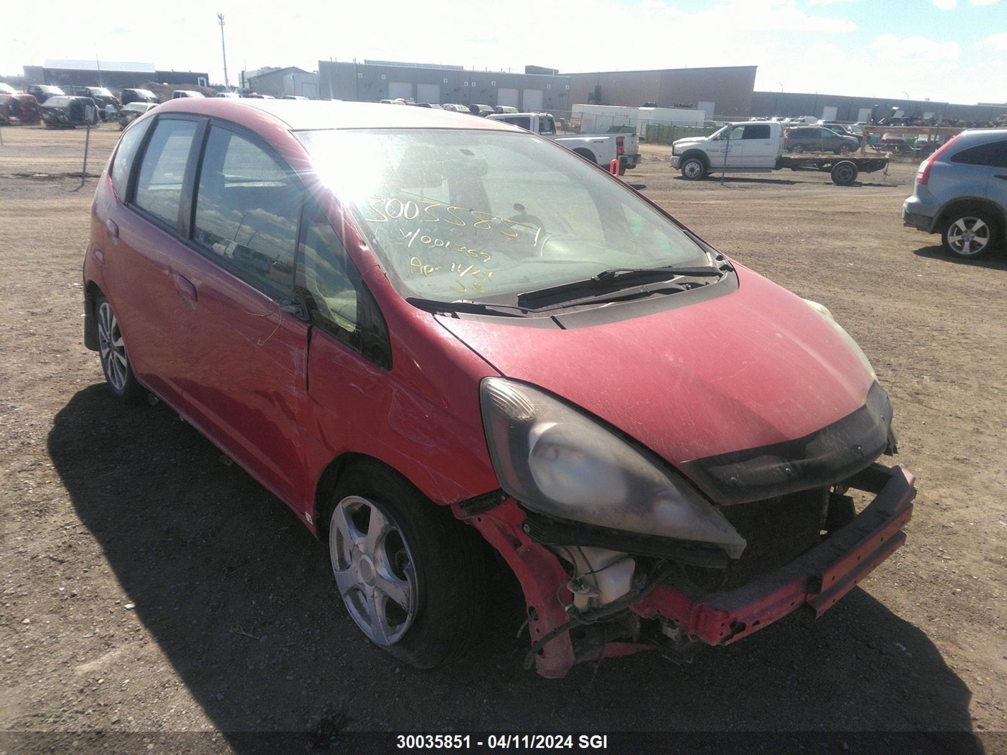 HONDA FIT 2014 lucge8h75e3001369