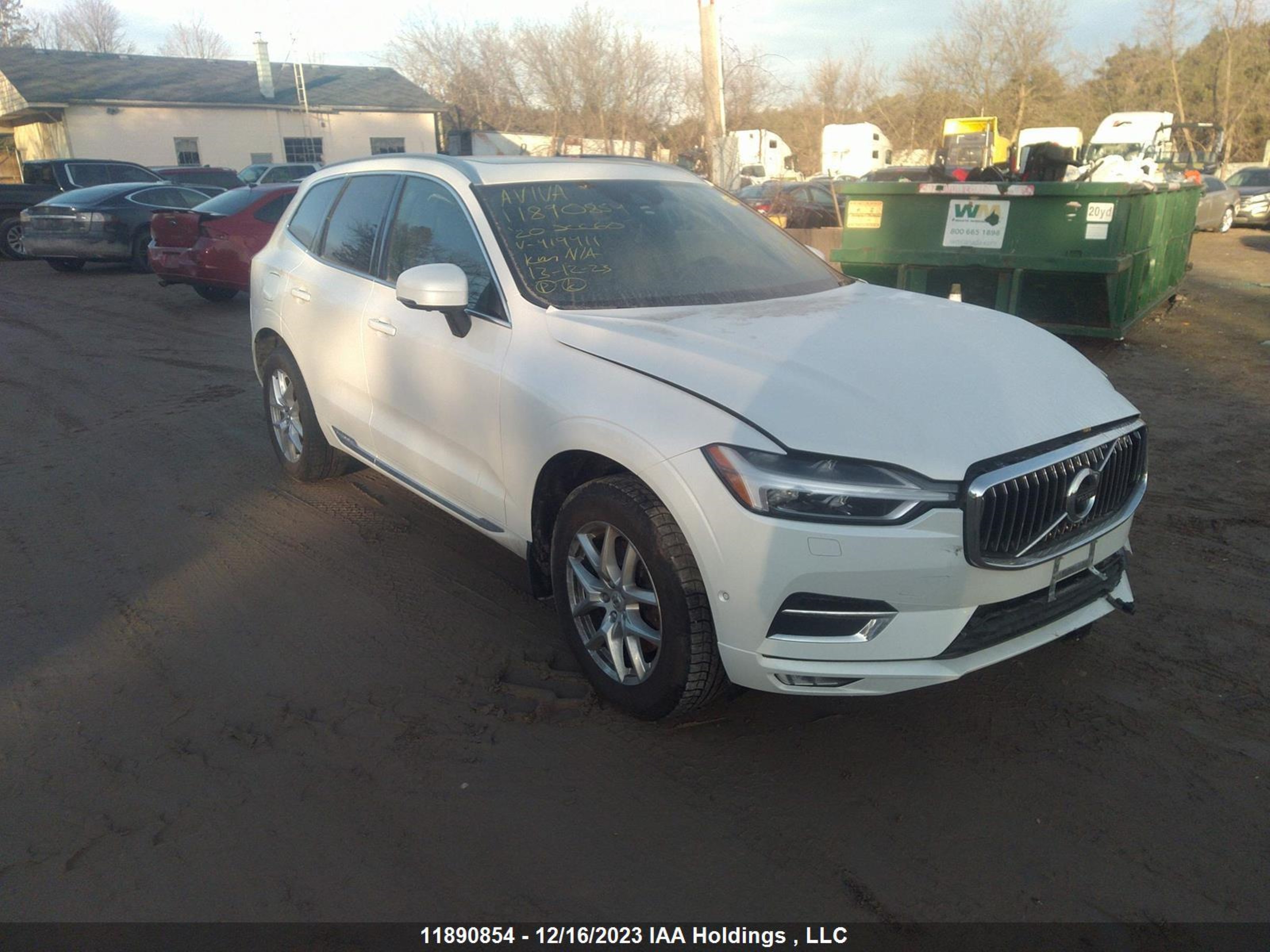 VOLVO XC60 2020 lyva22rl1lb419411