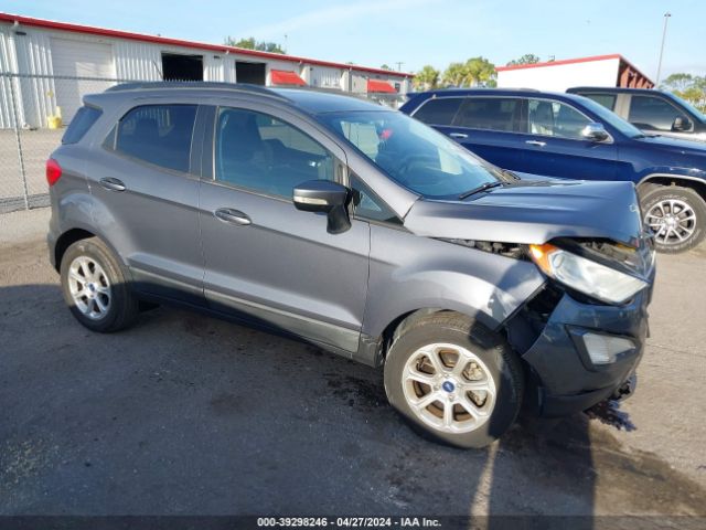 FORD ECOSPORT 2018 maj3p1te2jc211048