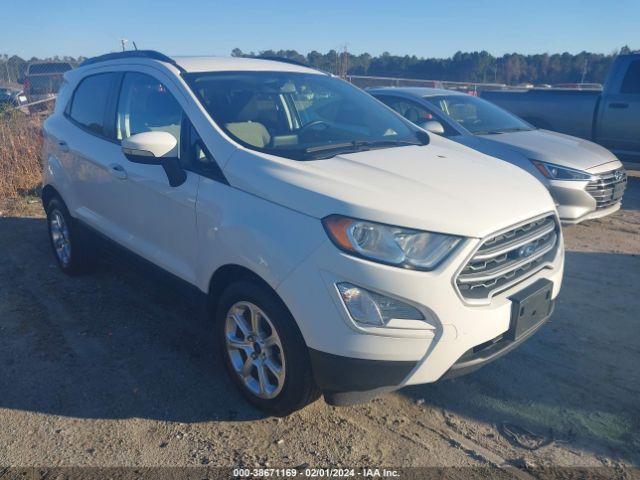 FORD ECOSPORT 2018 maj3p1te8jc203097