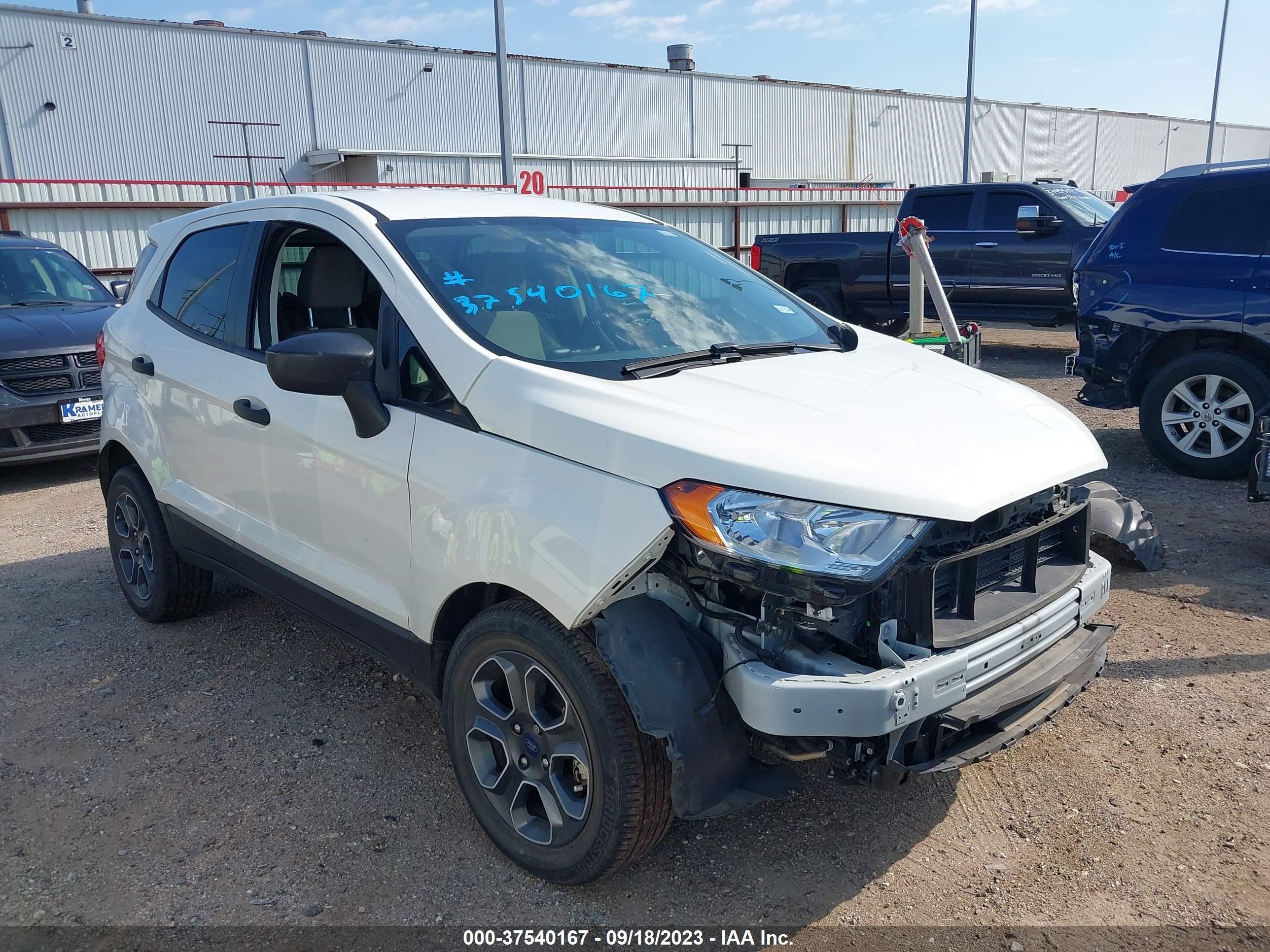 FORD ECOSPORT 2020 maj3s2fe3lc388372