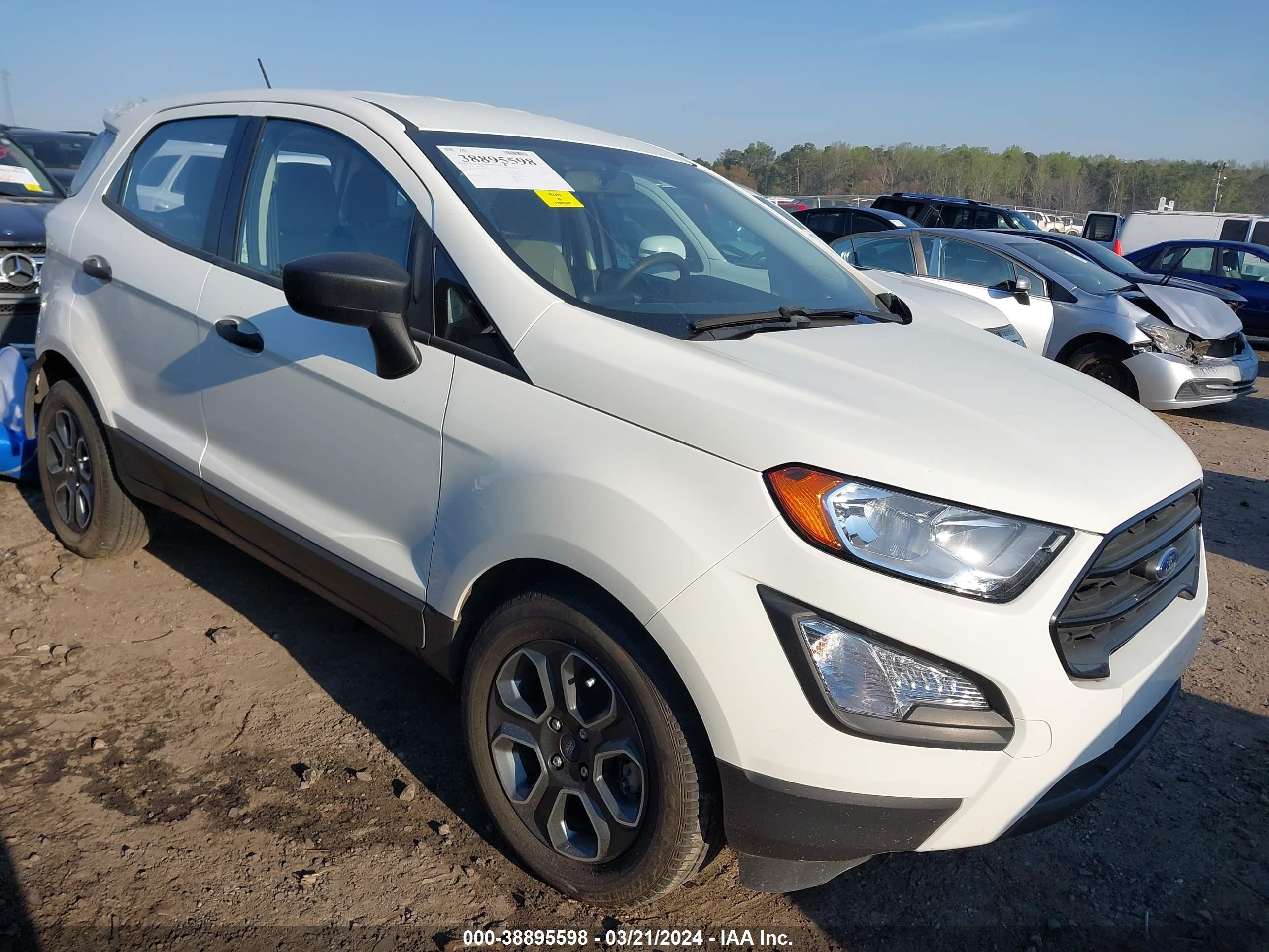 FORD ECOSPORT 2021 maj3s2fe9mc419898