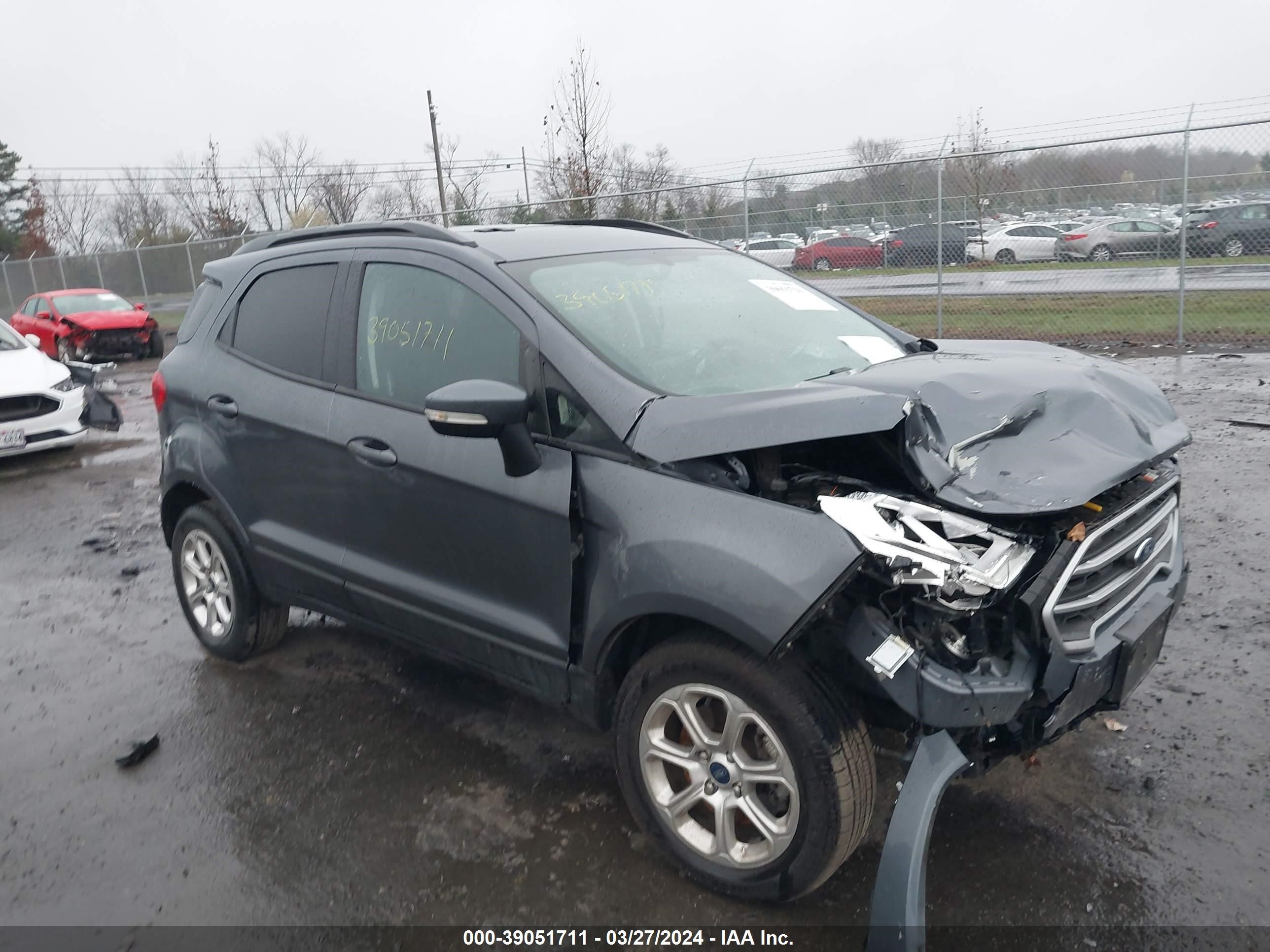 FORD ECOSPORT 2019 maj3s2ge1kc276182