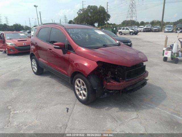 FORD ECOSPORT 2019 maj3s2ge1kc297873