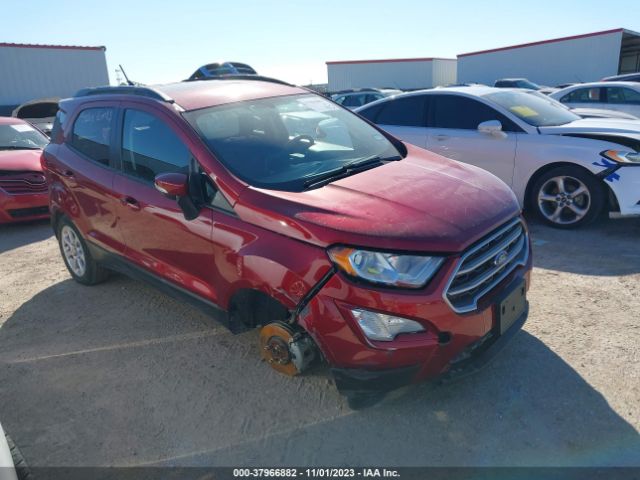 FORD ECOSPORT 2021 maj3s2ge2mc397838