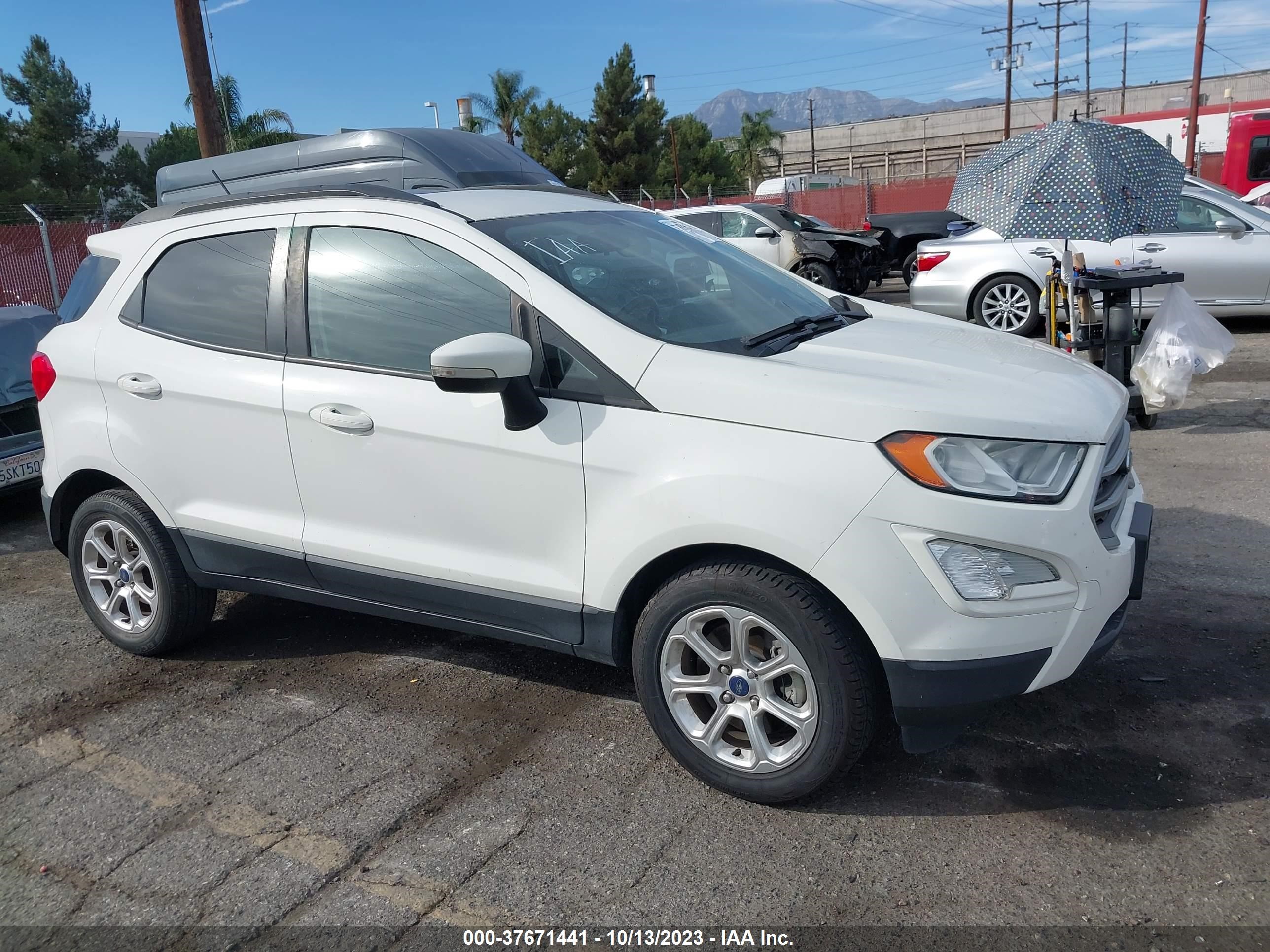 FORD ECOSPORT 2019 maj3s2ge4kc256962