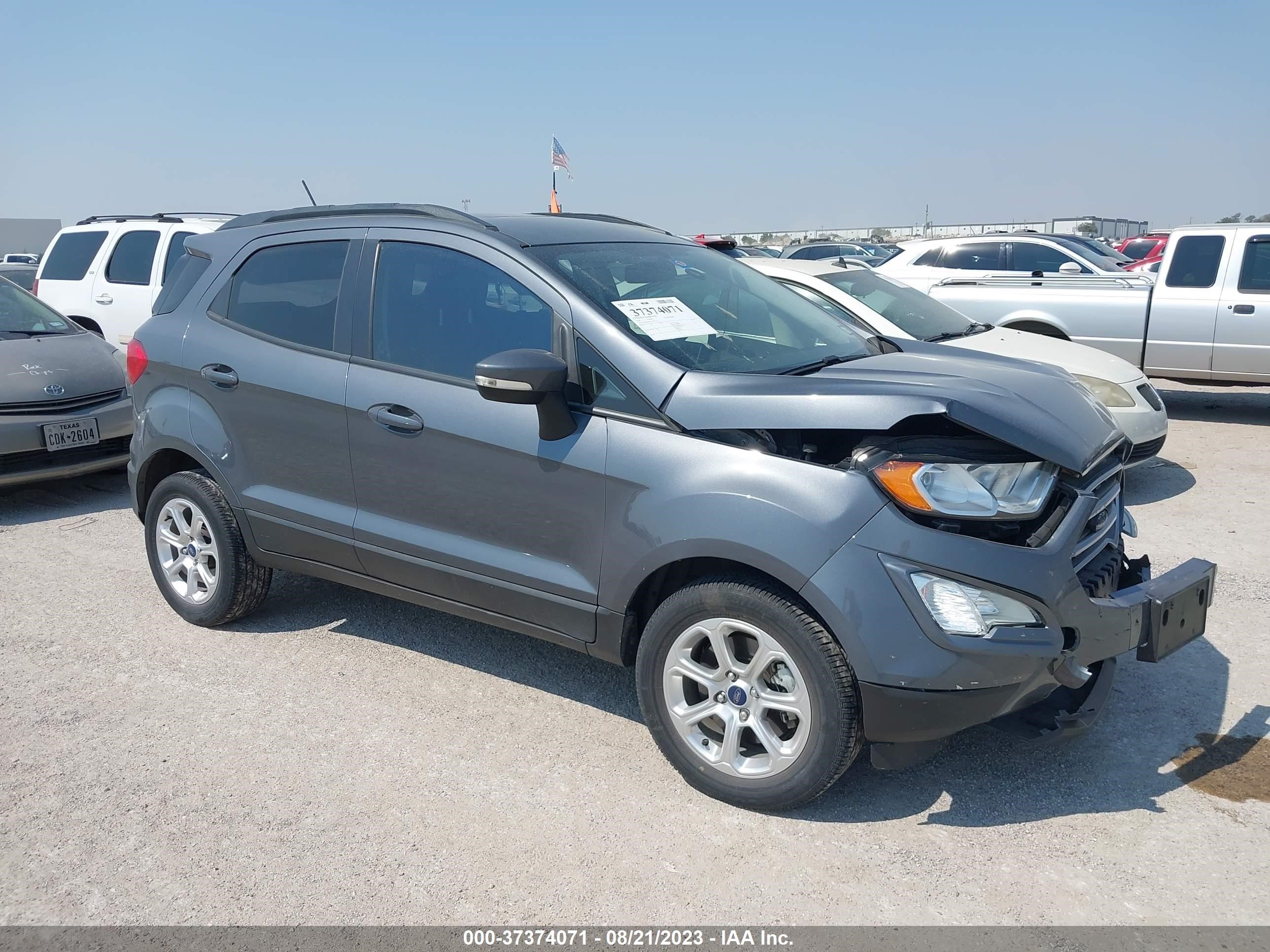 FORD ECOSPORT 2020 maj3s2ge5lc326986