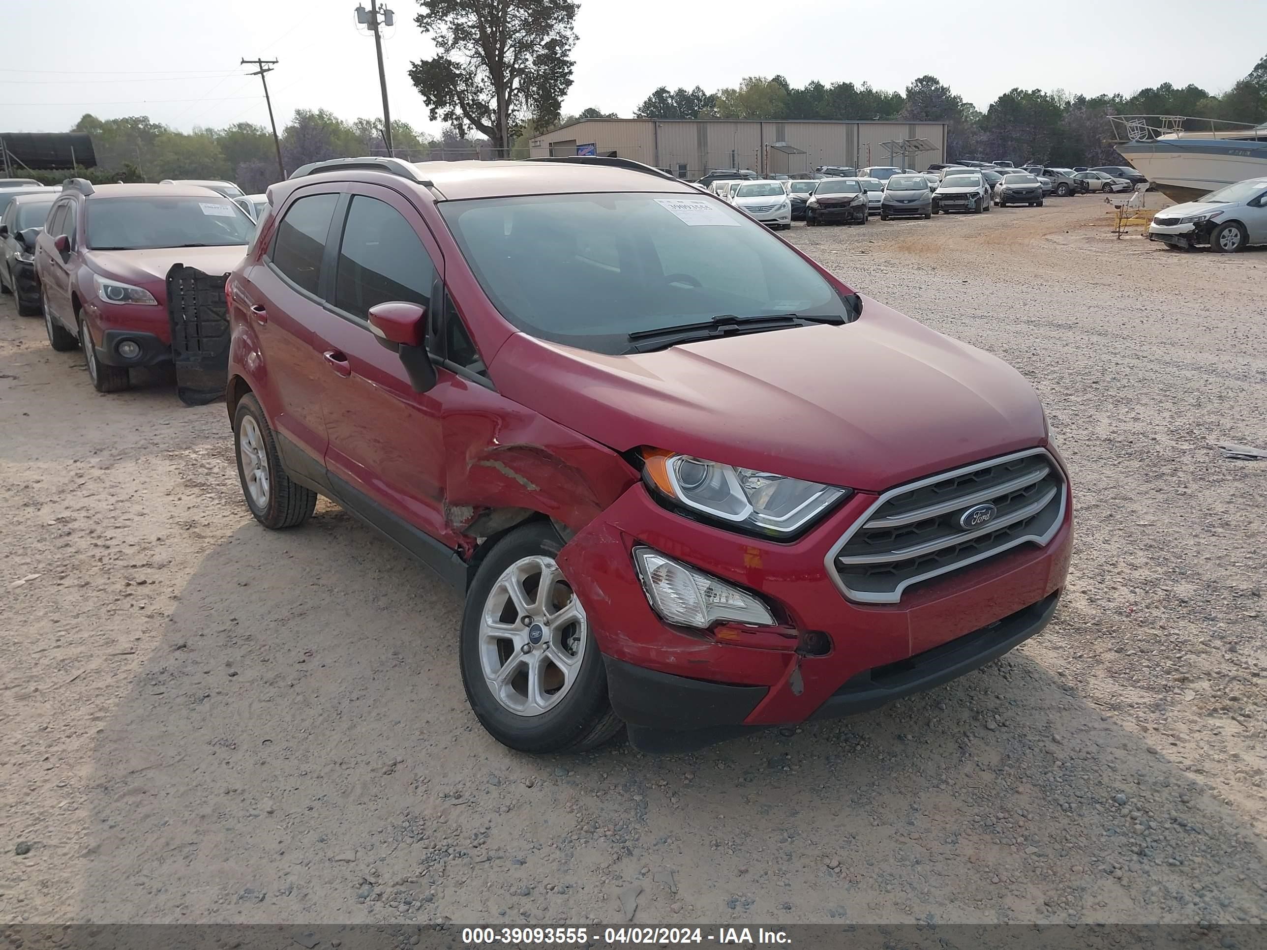 FORD ECOSPORT 2020 maj3s2ge9lc386723