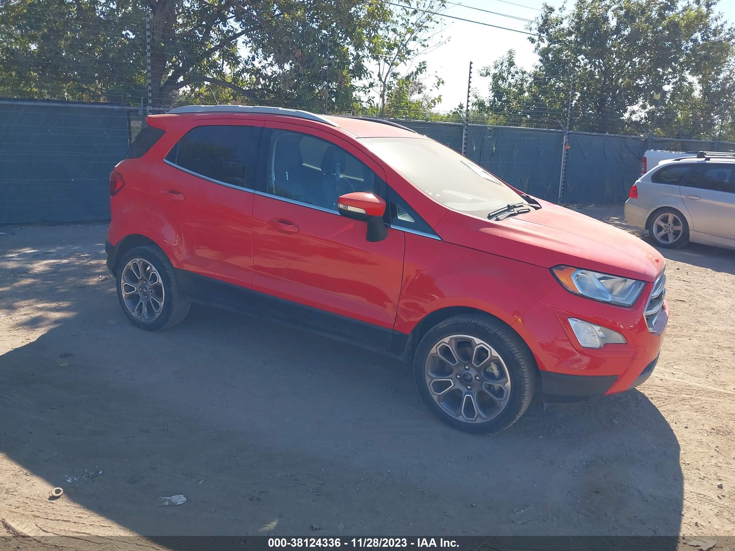 FORD ECOSPORT 2021 maj3s2ke5mc404403