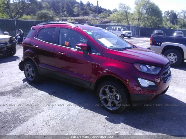 FORD ECOSPORT 2018 maj6p1cl5jc174640