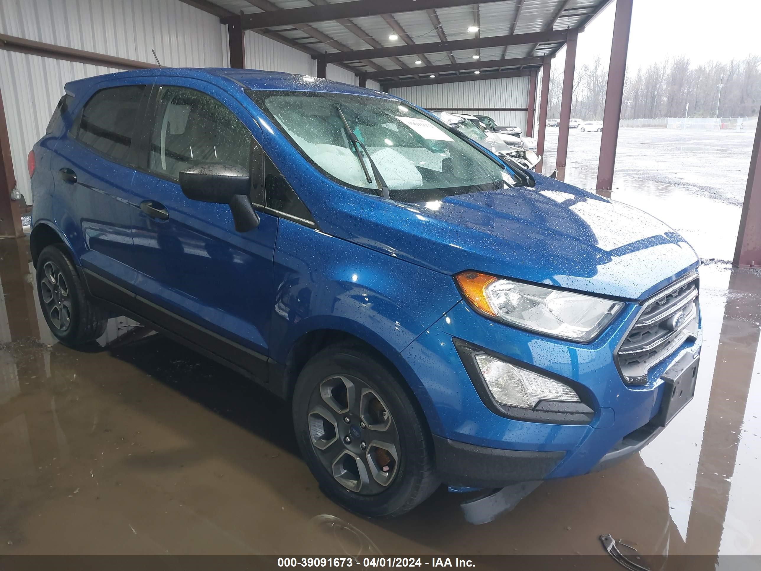 FORD ECOSPORT 2018 maj6p1sl6jc196650