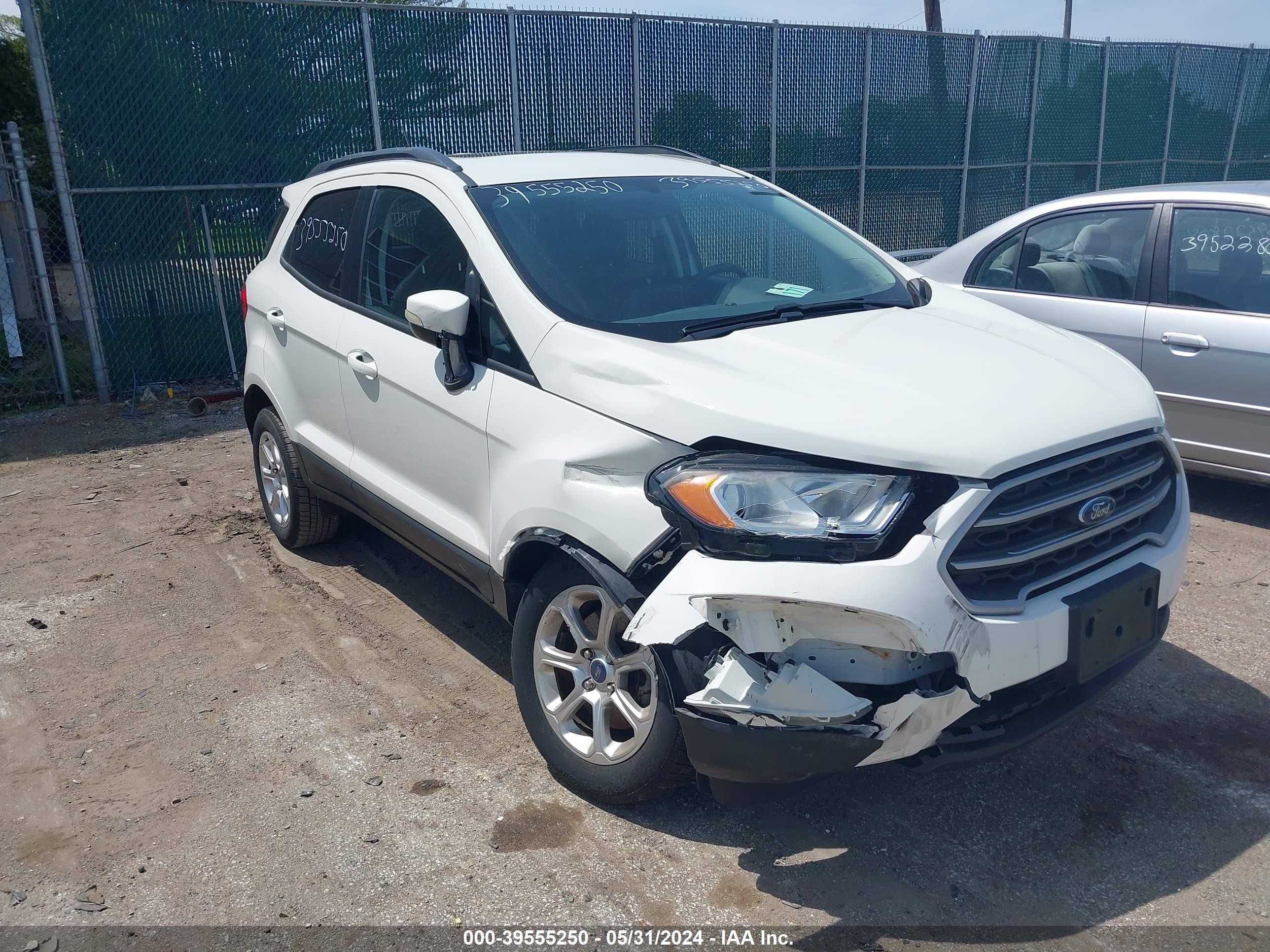 FORD ECOSPORT 2018 maj6p1ul0jc159400