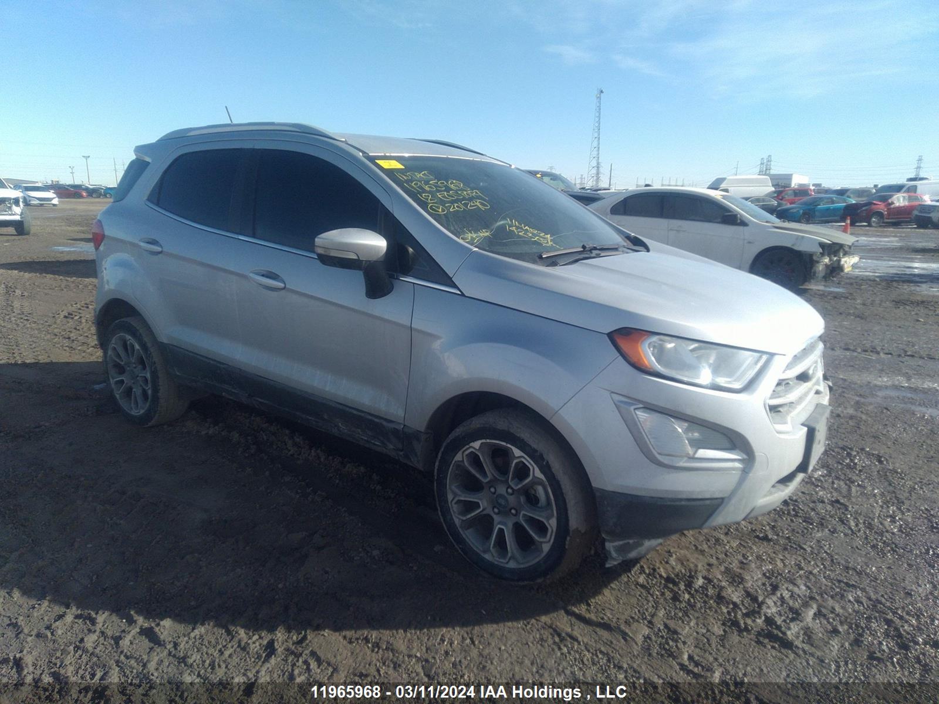 FORD ECOSPORT 2018 maj6p1wl0jc201240