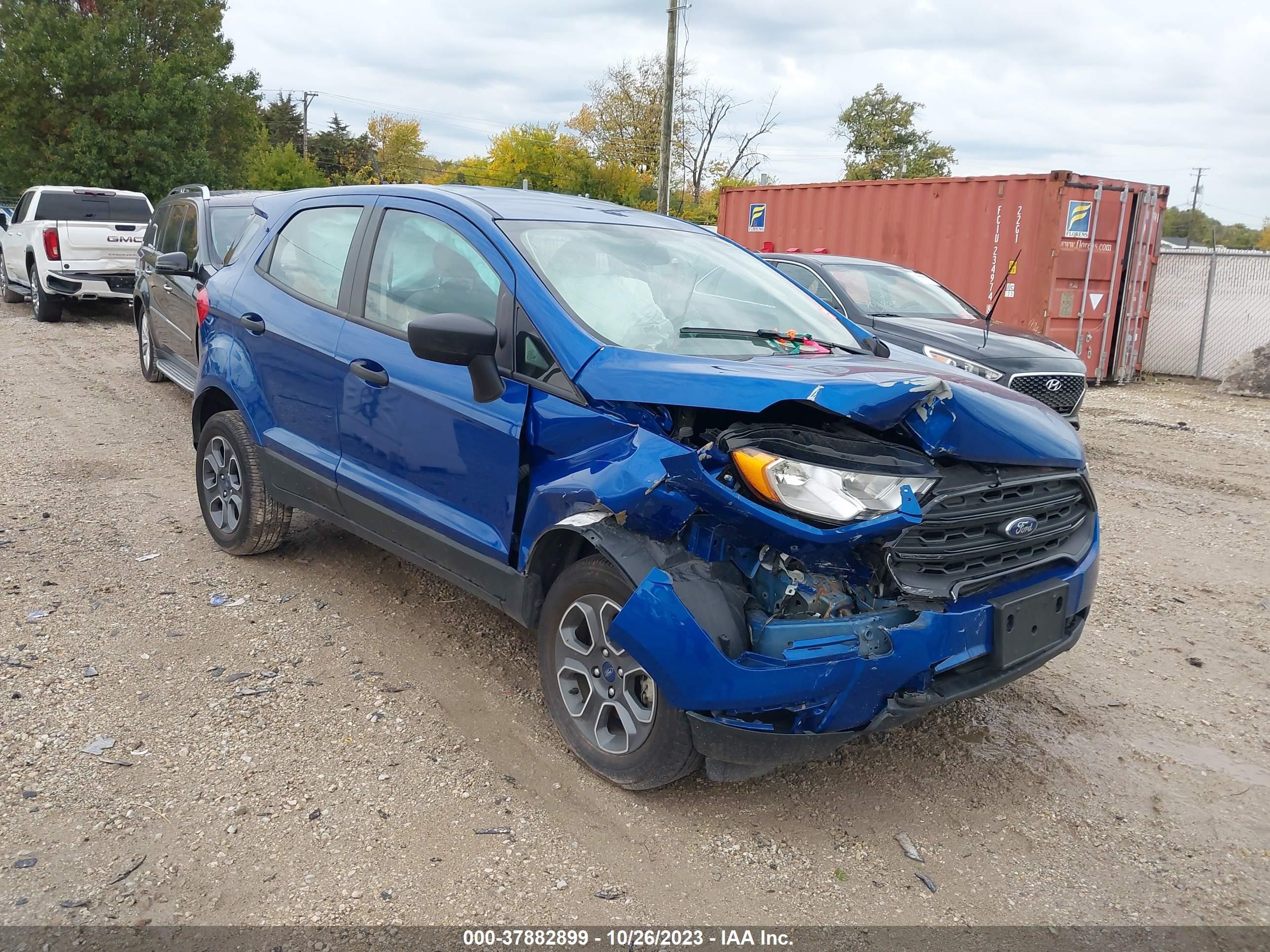 FORD ECOSPORT 2022 maj6s3fl9nc463628