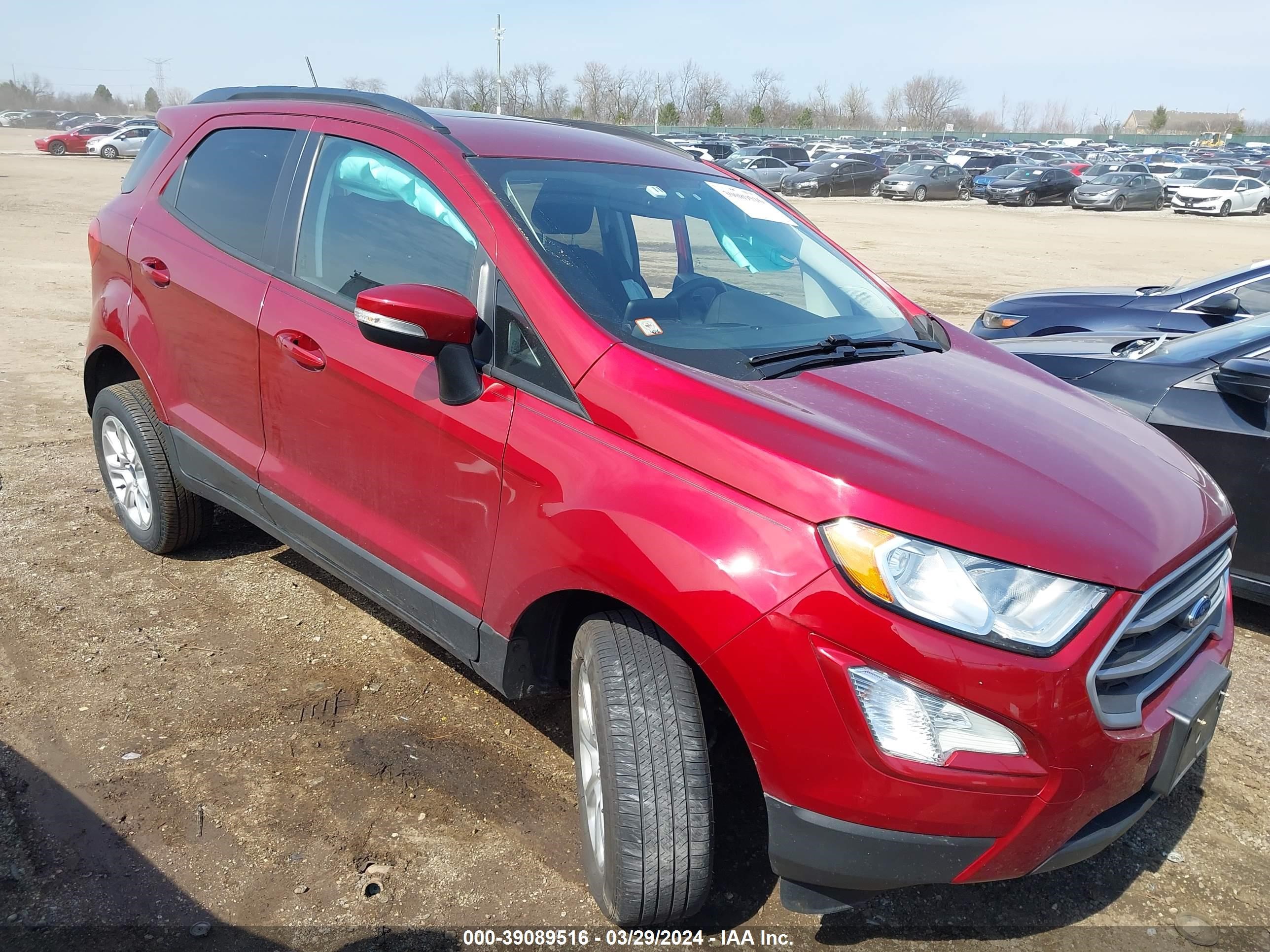 FORD ECOSPORT 2019 maj6s3gl1kc253275