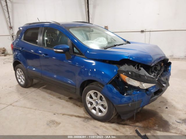 FORD ECOSPORT 2022 maj6s3gl6nc458465