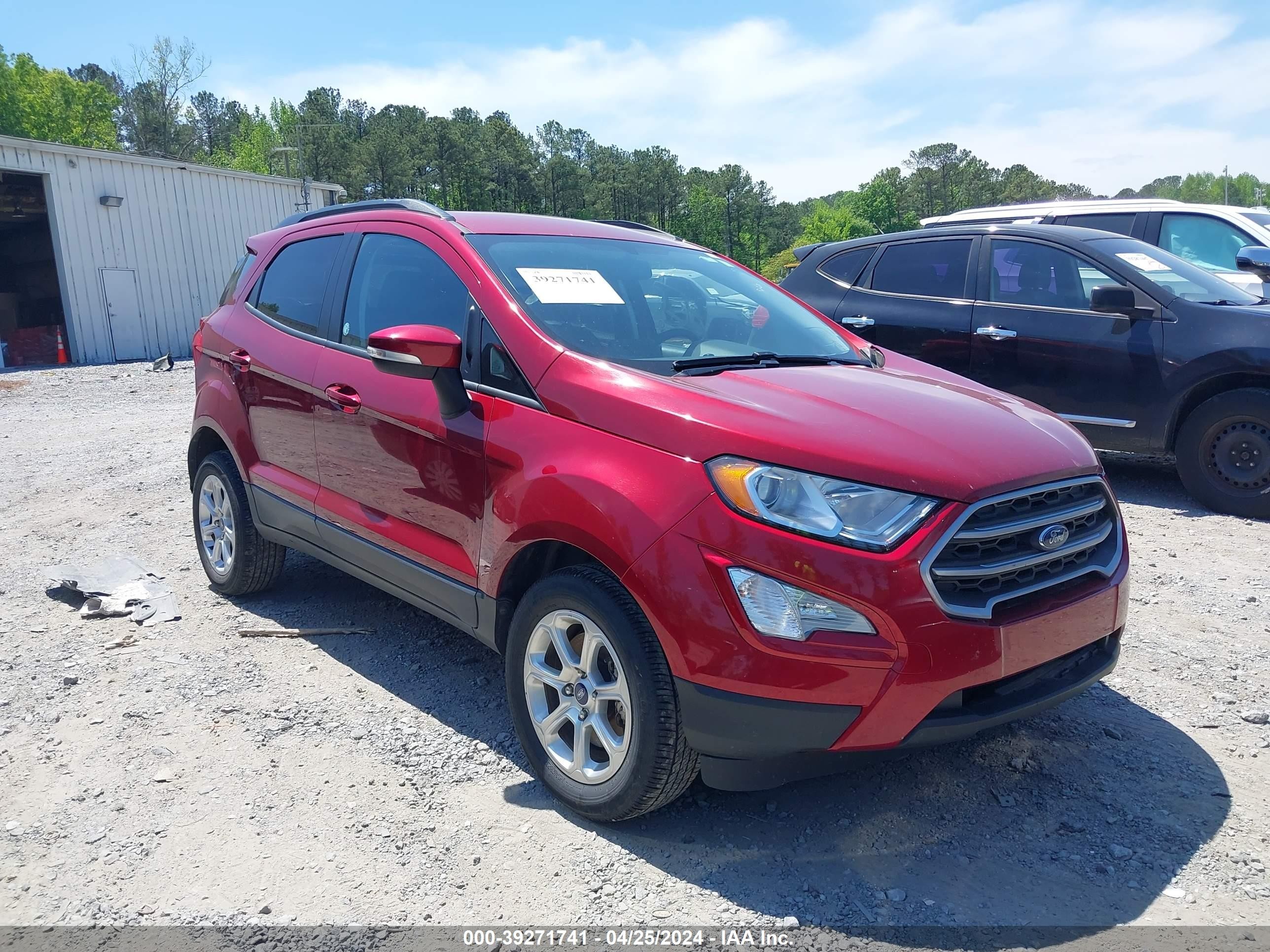 FORD ECOSPORT 2021 maj6s3gl8mc422405