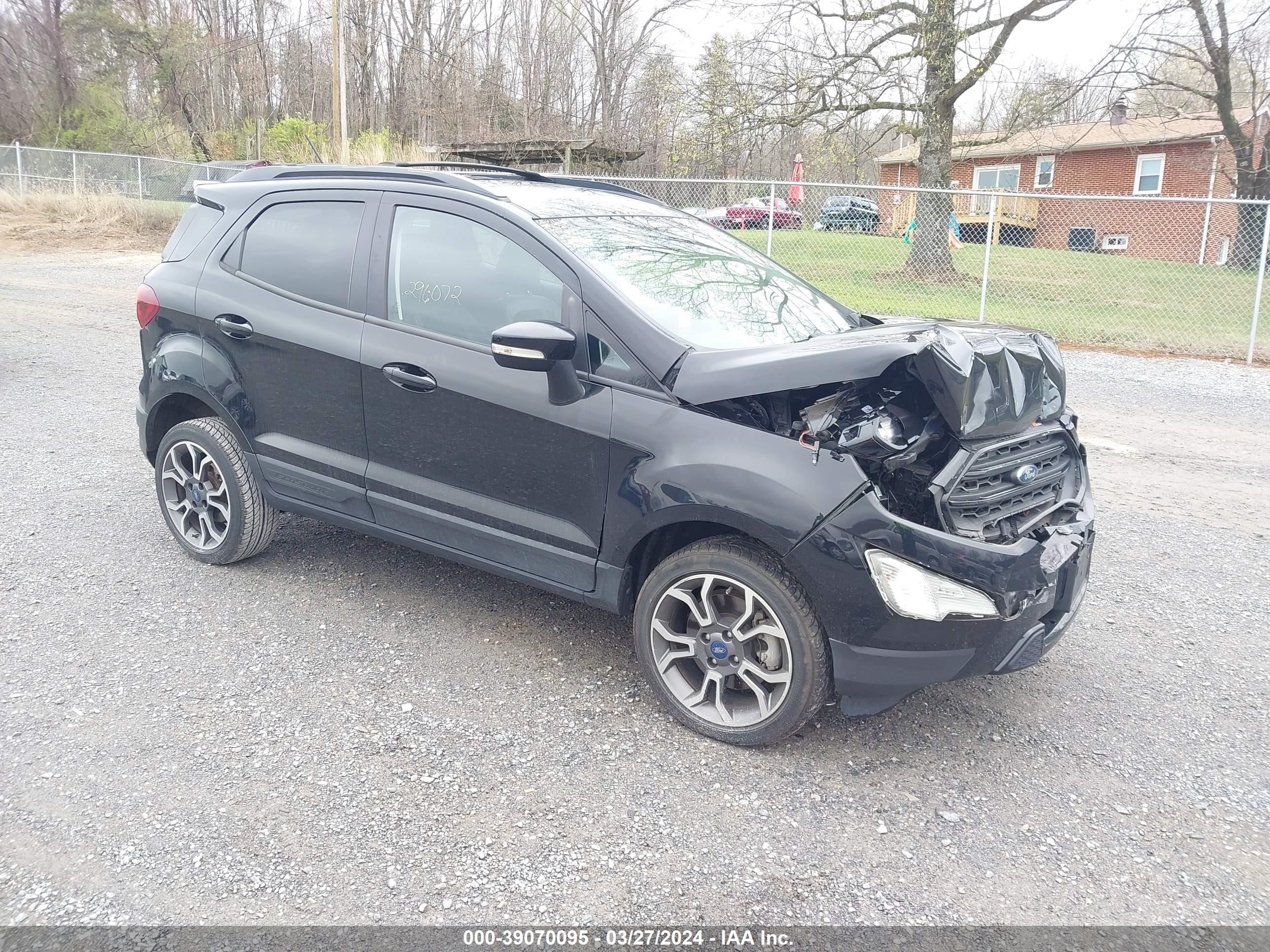 FORD ECOSPORT 2019 maj6s3jl3kc296072