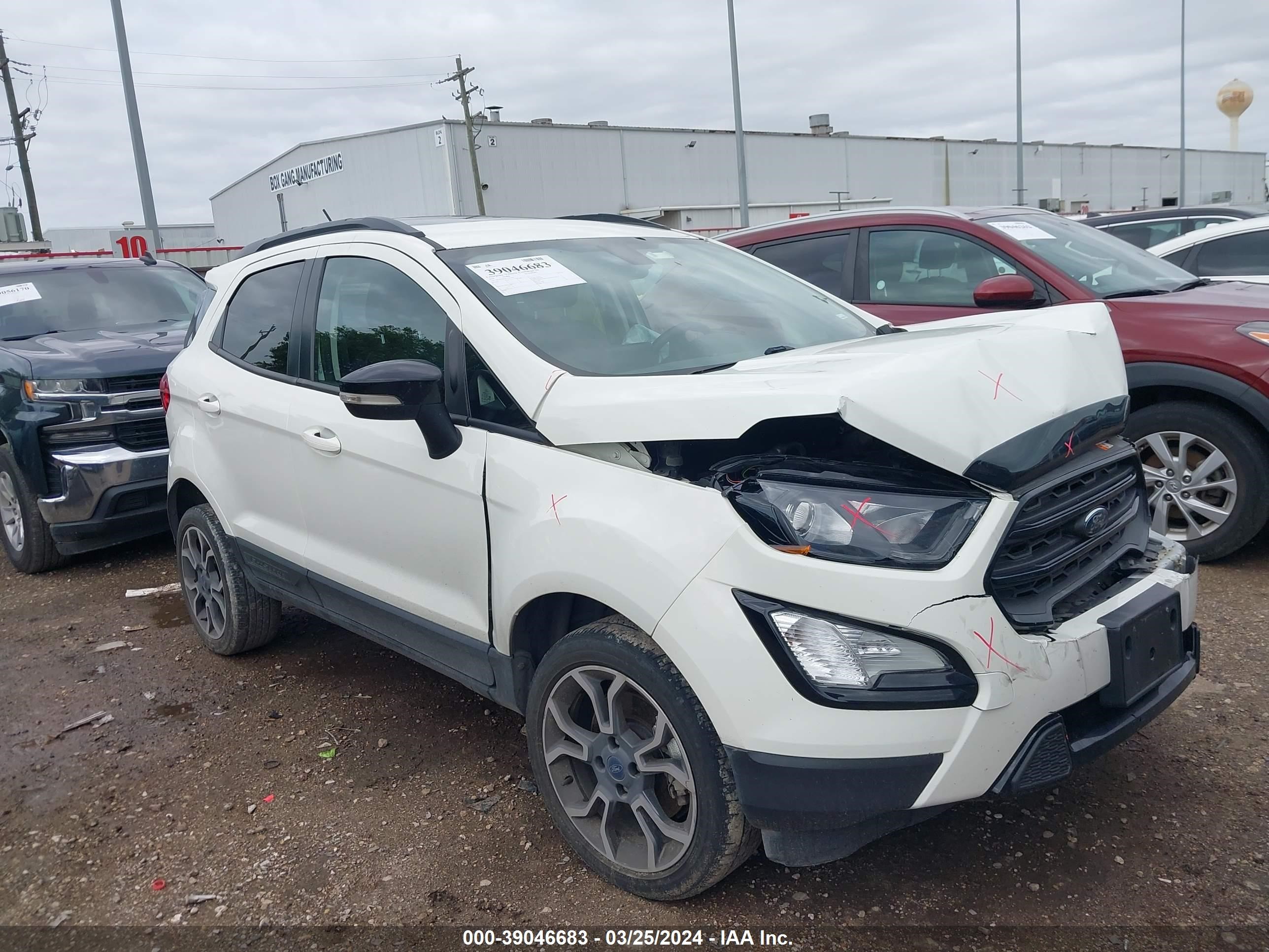 FORD ECOSPORT 2020 maj6s3jl5lc315528