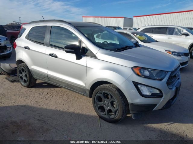 FORD ECOSPORT S 2021 maj6s3jl6mc455038