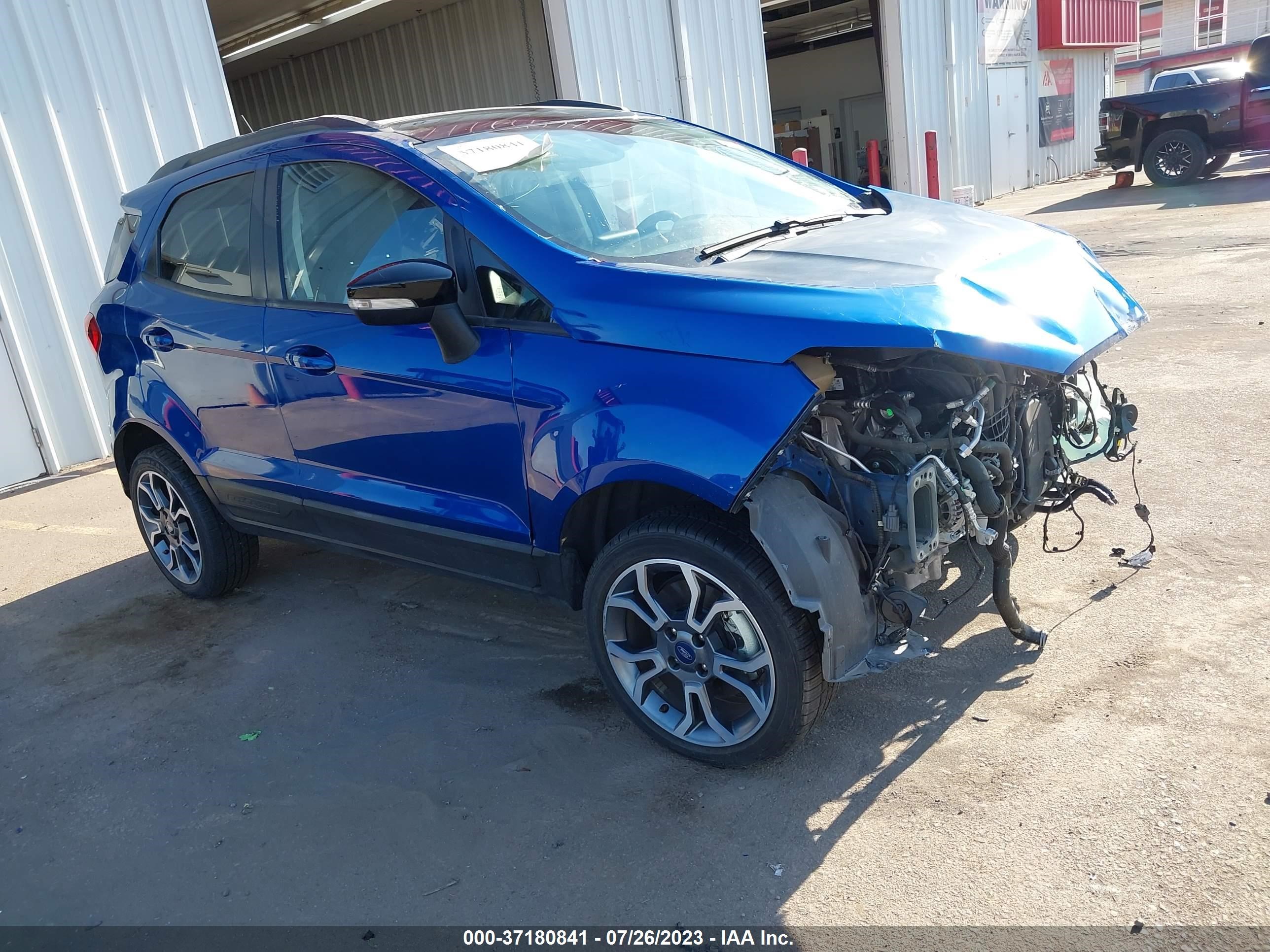 FORD ECOSPORT 2020 maj6s3jl7lc393292