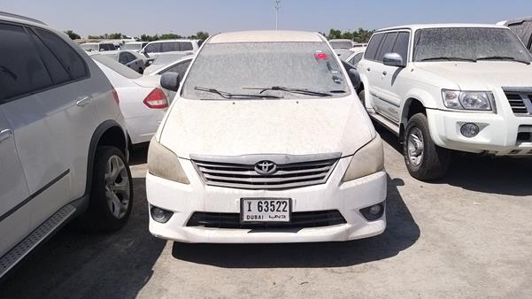 TOYOTA INNOVA 2012 mhfxx42g7c5012914