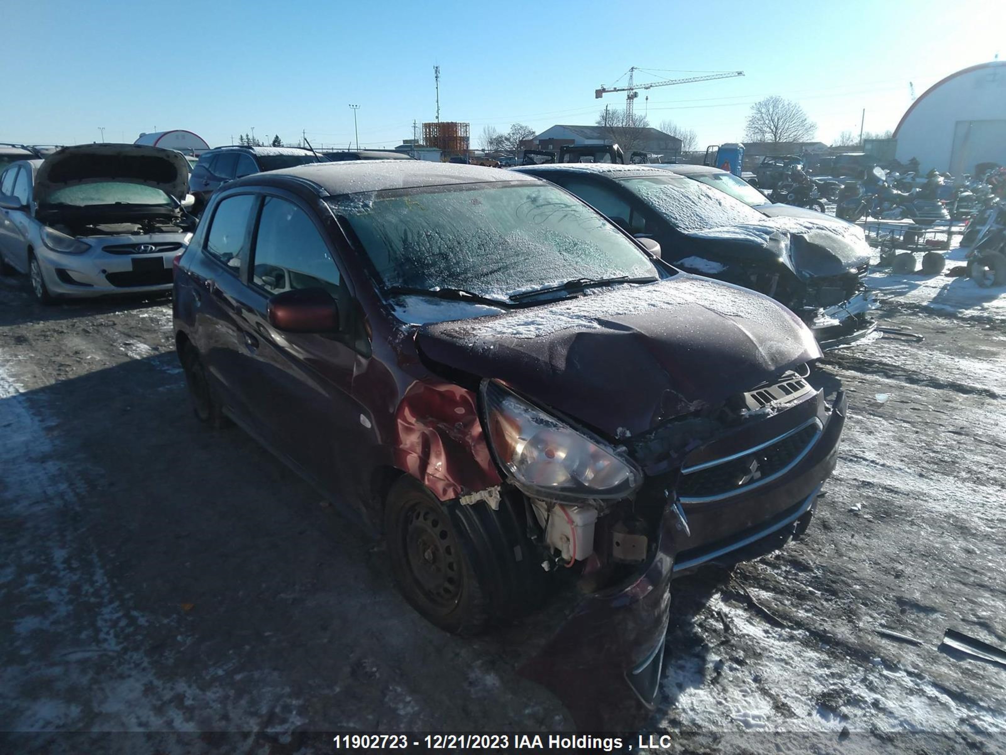 MITSUBISHI MIRAGE 2017 ml32a3hj2hh011618