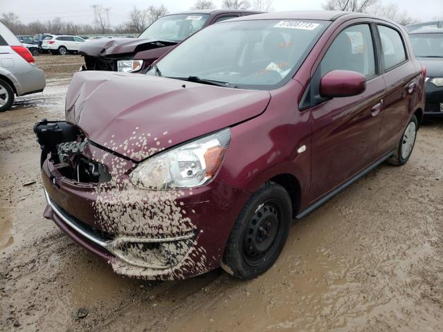 MITSUBISHI MIRAGE ES 2017 ml32a3hj5hh020586