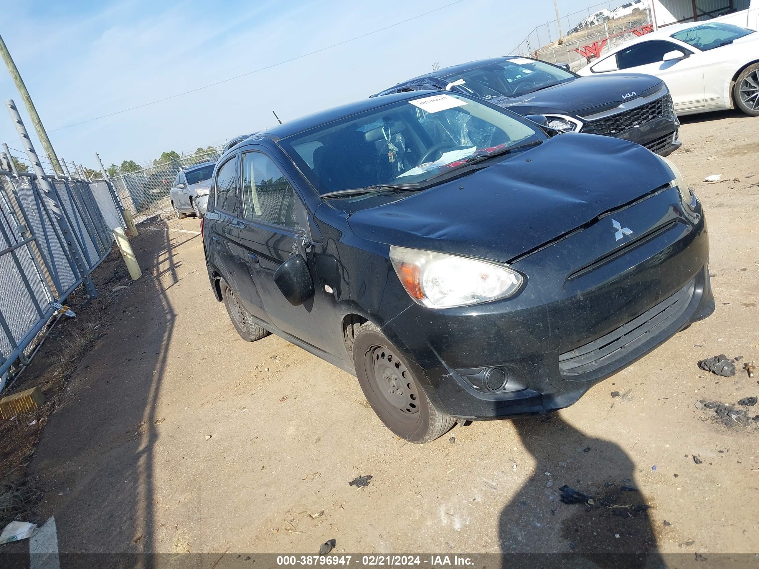 MITSUBISHI MIRAGE 2015 ml32a3hj6fh053058