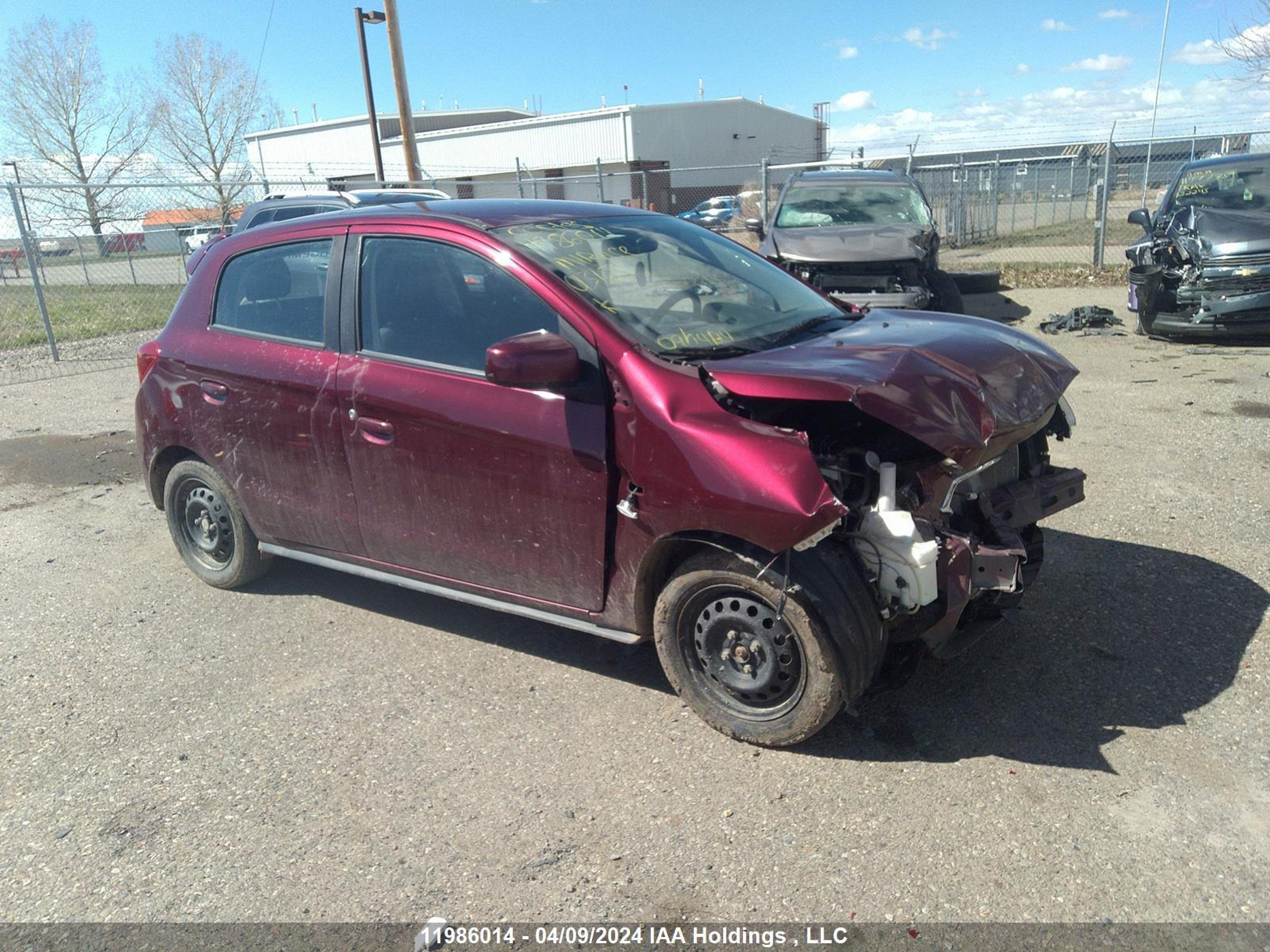 MITSUBISHI MIRAGE 2017 ml32a3hj7hh013185