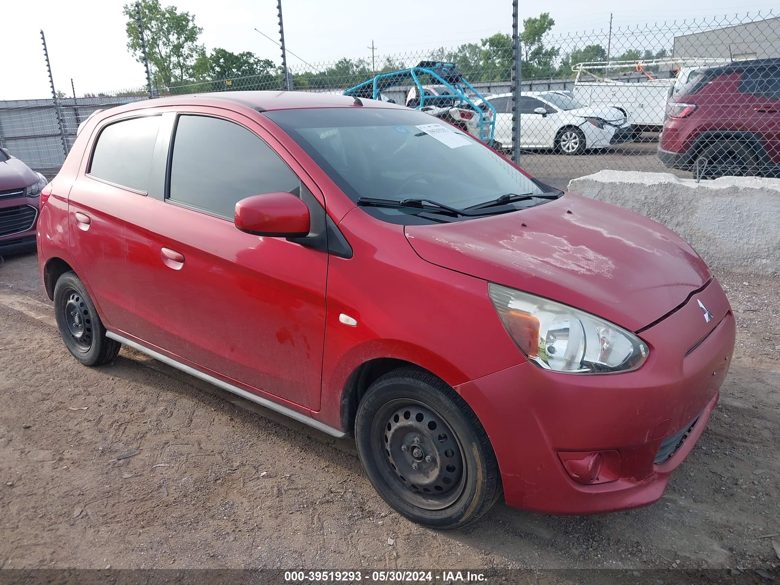 MITSUBISHI MIRAGE 2014 ml32a3hjxeh011586