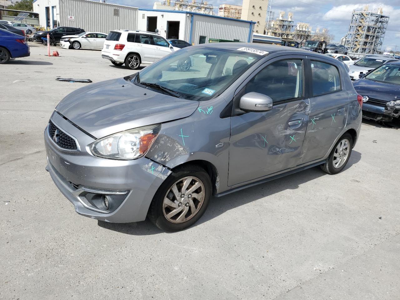 MITSUBISHI MIRAGE 2017 ml32a4hj1hh020381